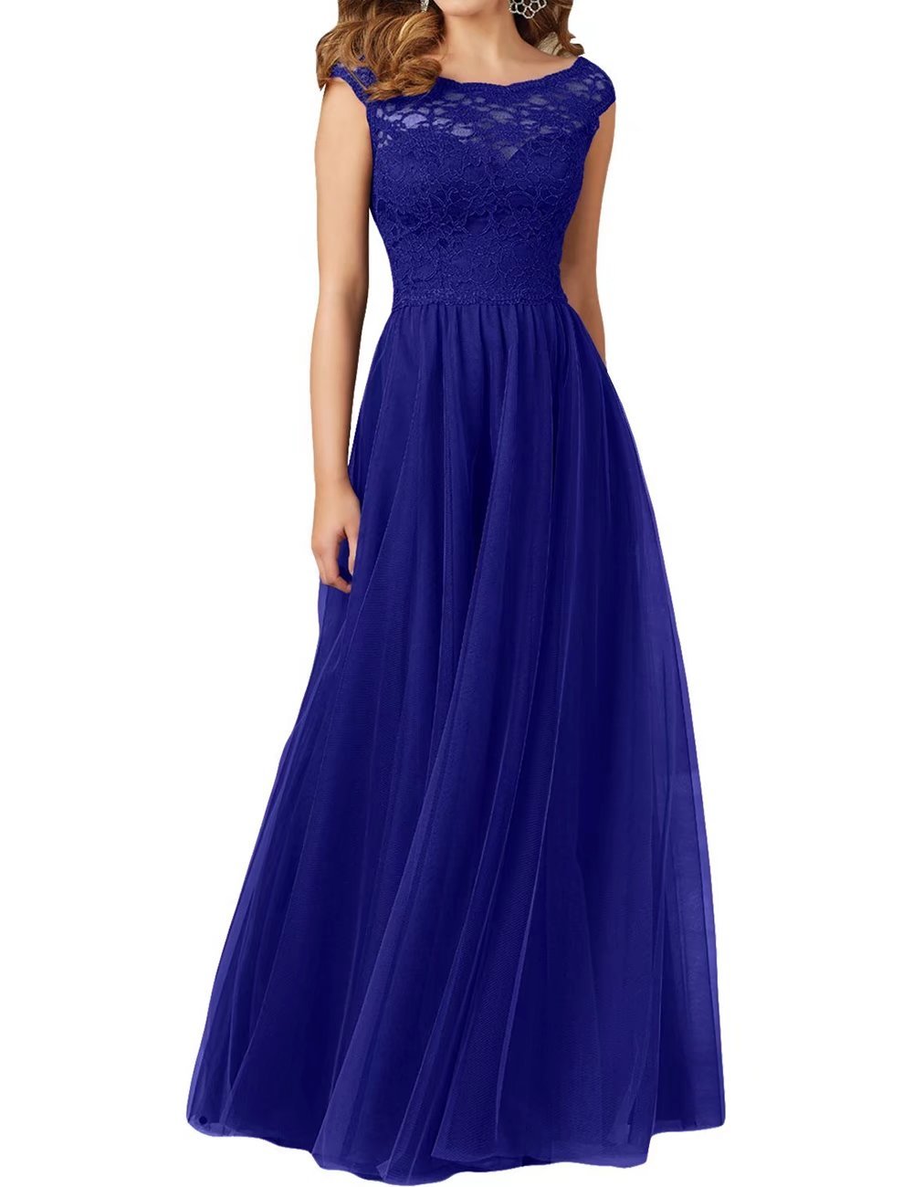 Elegant Floral Lace Wedding Dress for Women - A-Line Floor Length Tutu Gown for Prom, Cocktail Party & Evening Events | Perfect for Bridal, Formal Occasions & Special Night Out