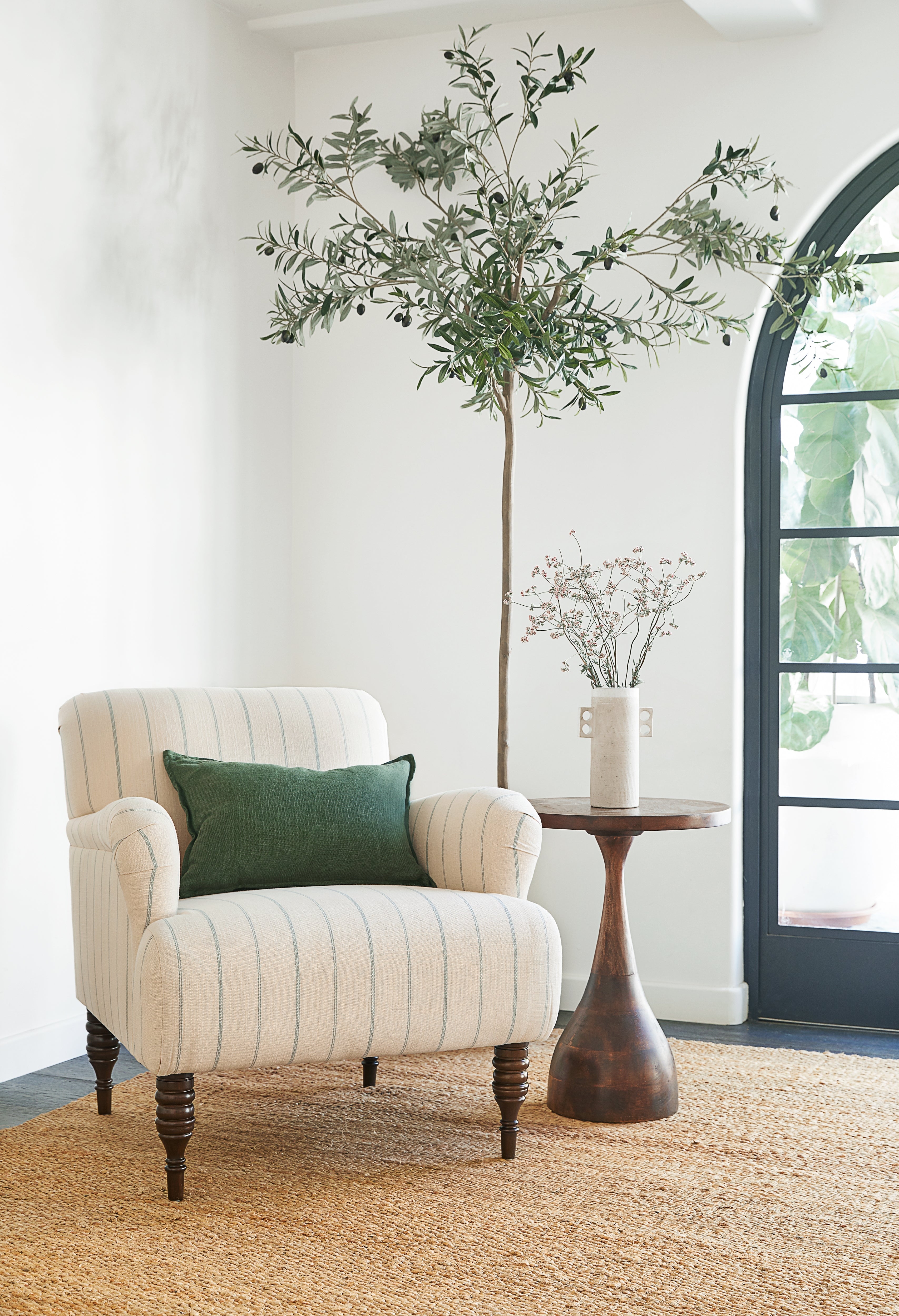 Darby Side Table by Arteriors - Modern End Table for Living Room, Bedroom & Office - Stylish Accent Table with Wooden Finish
