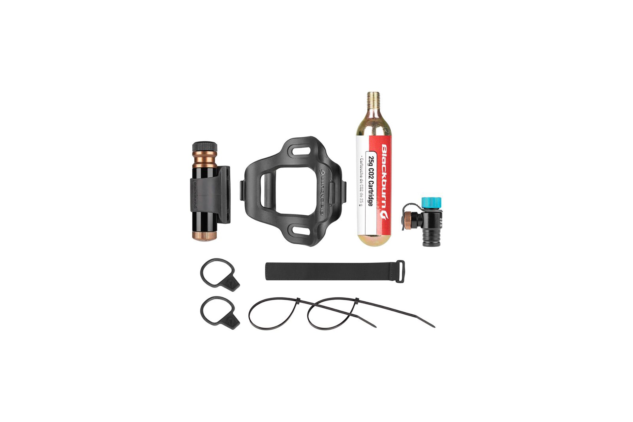 Blackburn Pro Plugger CO2 Tire Repair Kit - Emergency Bike & Motorcycle Puncture Fix for Road, MTB & Commuting - Fast & Reliable Flat Tire Solution