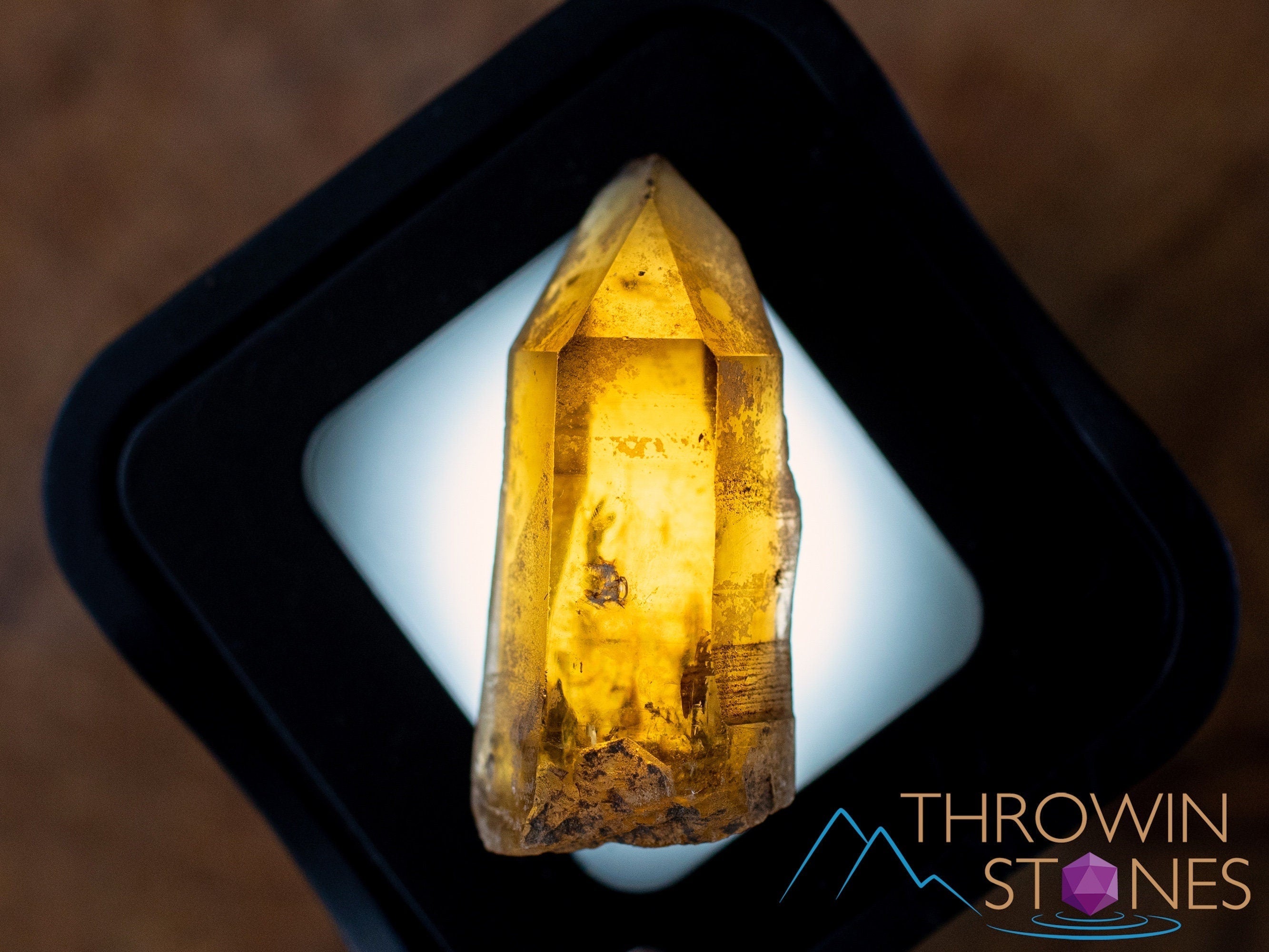 Natural Citrine Raw Crystal Points - November Birthstone, Healing Stones for Home Decor & Spiritual Energy, Bulk Raw Crystals for Jewelry Making, Meditation & Feng Shui (41173)