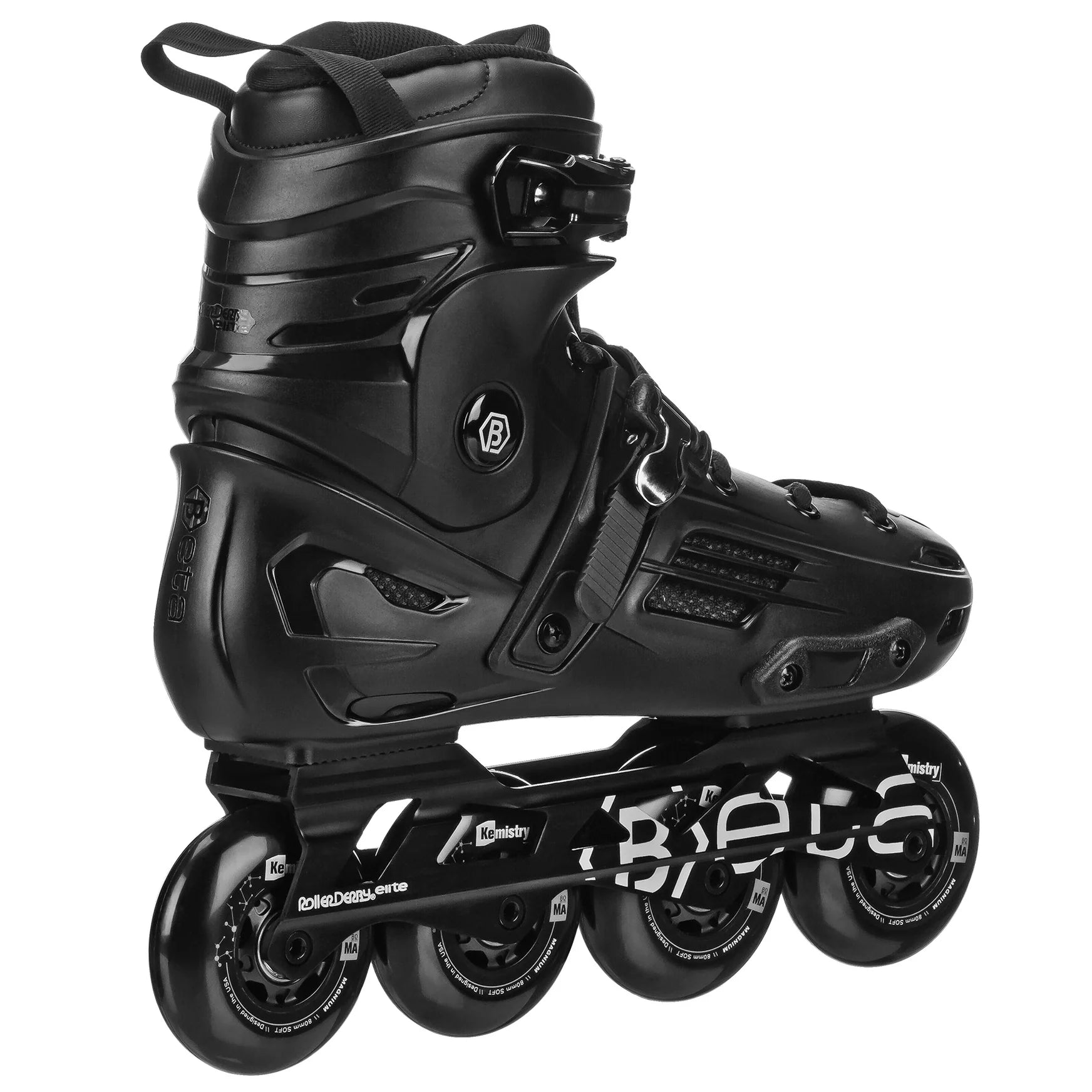 Roller Derby Beta Inline Skates for Men & Women - Adjustable Speed Skates with Comfortable Boot for Outdoor & Indoor Skating - Perfect for Fitness, Rink, Park & Street Rollerblading