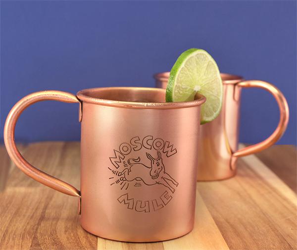 Premium Copper Moscow Mule Mug - 16oz Handcrafted Copper Cup with Ergonomic Handle for Cocktails, Iced Coffee & More - Perfect for Parties, Gifts & Home Bar Use