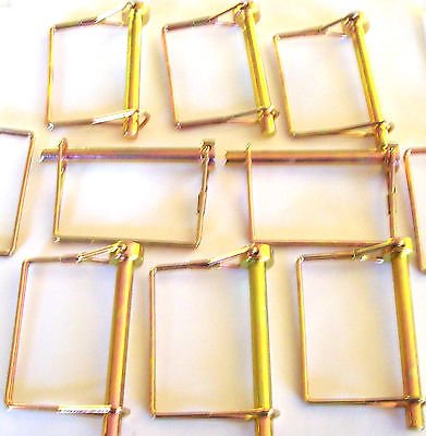 10 Pack Goliath Industrial Camper Awning PTO Trailer Hitch Pins 1/4