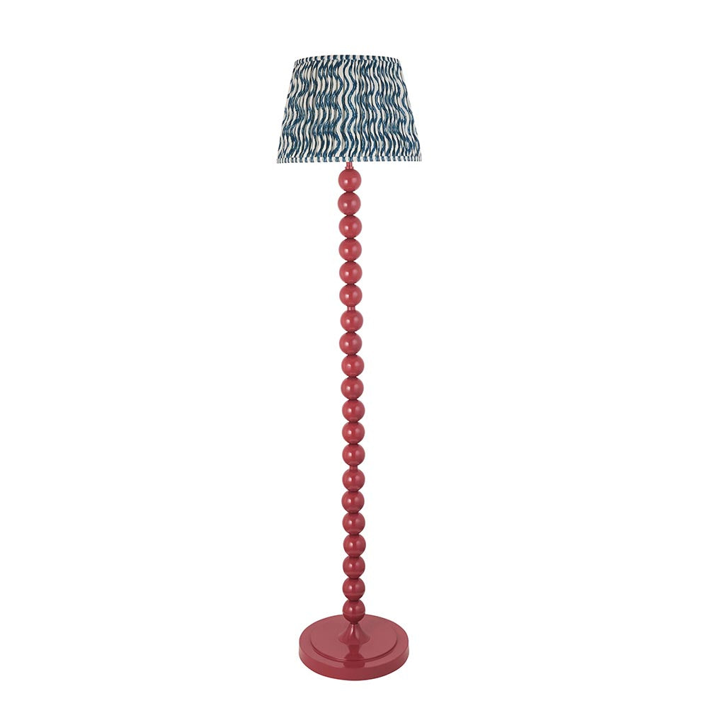 Auralis Ripple Floor Lamp with E27 Socket - Modern LED Standing Light for Living Room, Bedroom & Office - Adjustable Height in Multiple Finishes (Black, White, Bronze) - Perfect for Ambient Lighting & Home Decor