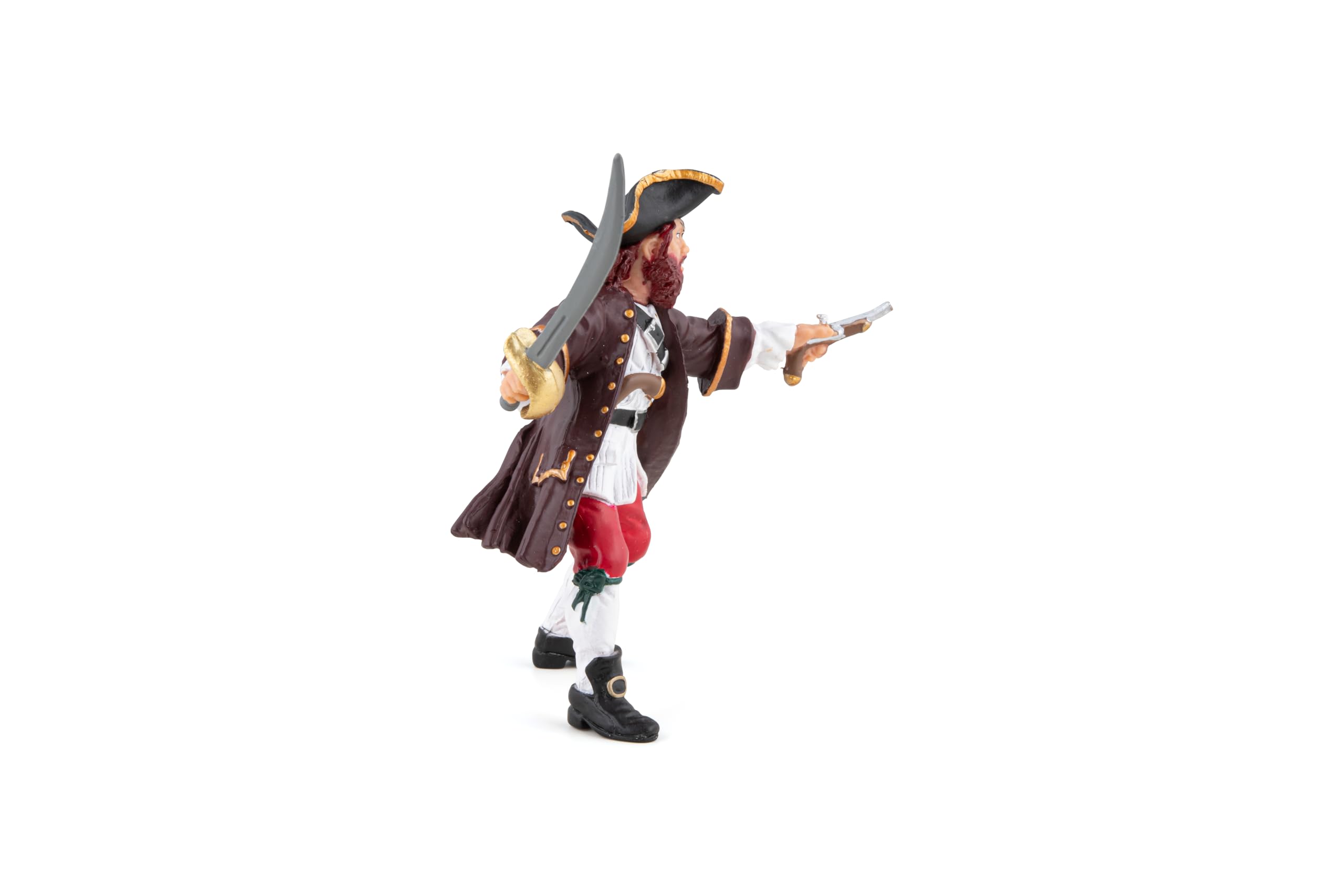 Papo Red Barbarossa Action Figure - Highly Detailed Collectible Toy for Kids & Adults - Perfect for Display, Play, and Fantasy Adventure Scenes