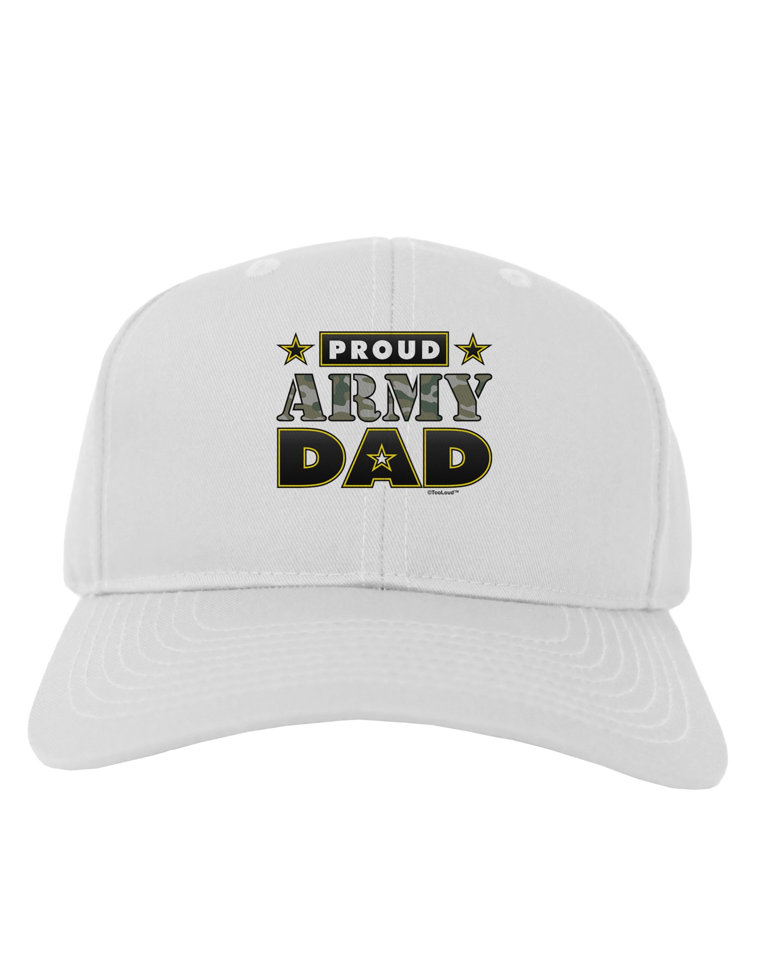 Proud Army Dad Baseball Cap - Adjustable Adult Hat for Military Fathers - Perfect for Veterans Day, Father's Day & Patriotic Events