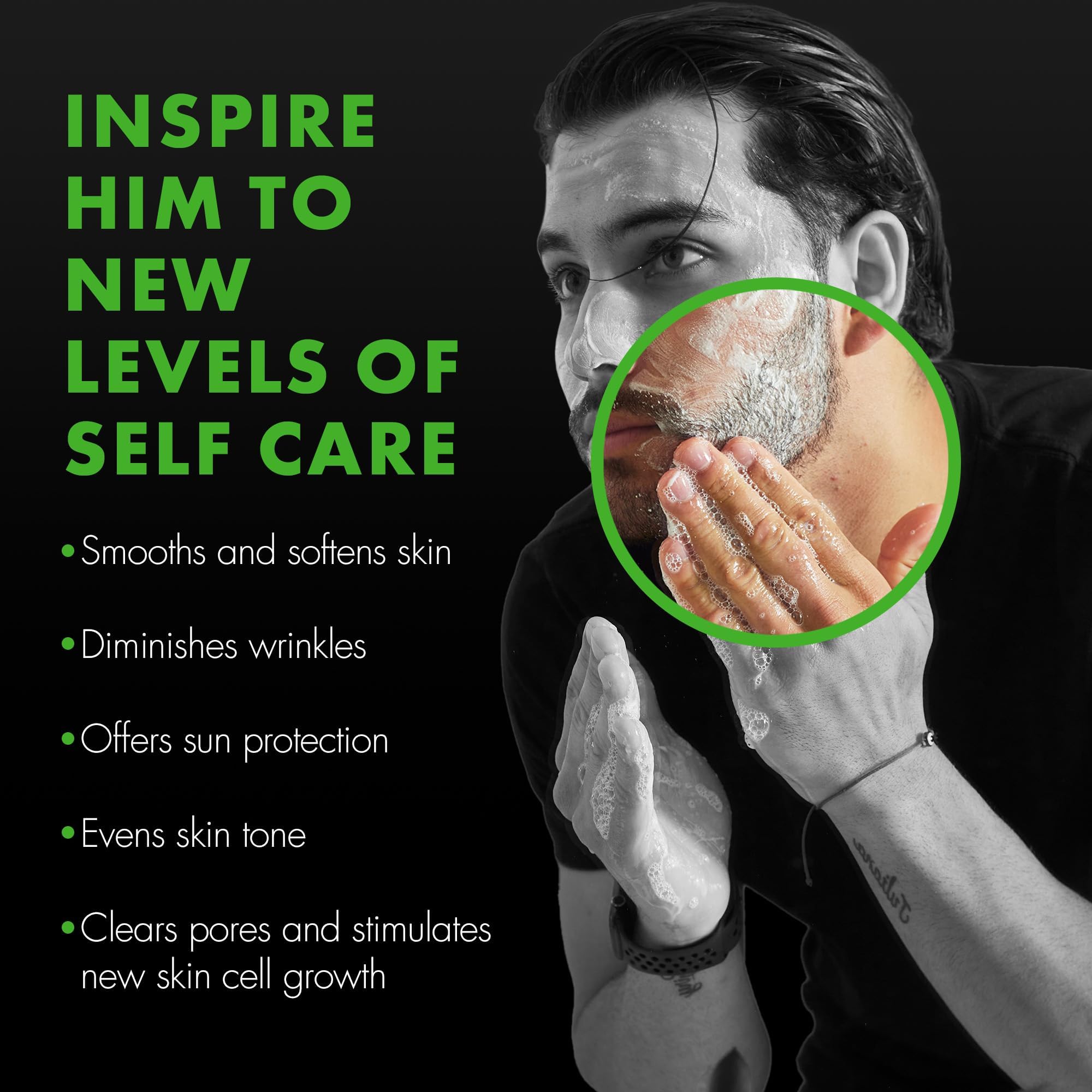 Tiege Hanley Platinum Men's Skincare Gift Set - Complete Face & Body Care Kit with Face Wash, AM/PM Moisturizer, Scrub, Eye Cream, Clay Mask, Retinol Stick, Body Wash, Deodorant & Lip Balm - Perfect for Gifts, Travel & Daily Skincare Routine