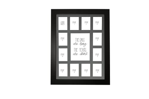 Smooth Black Frame, Grey Mat