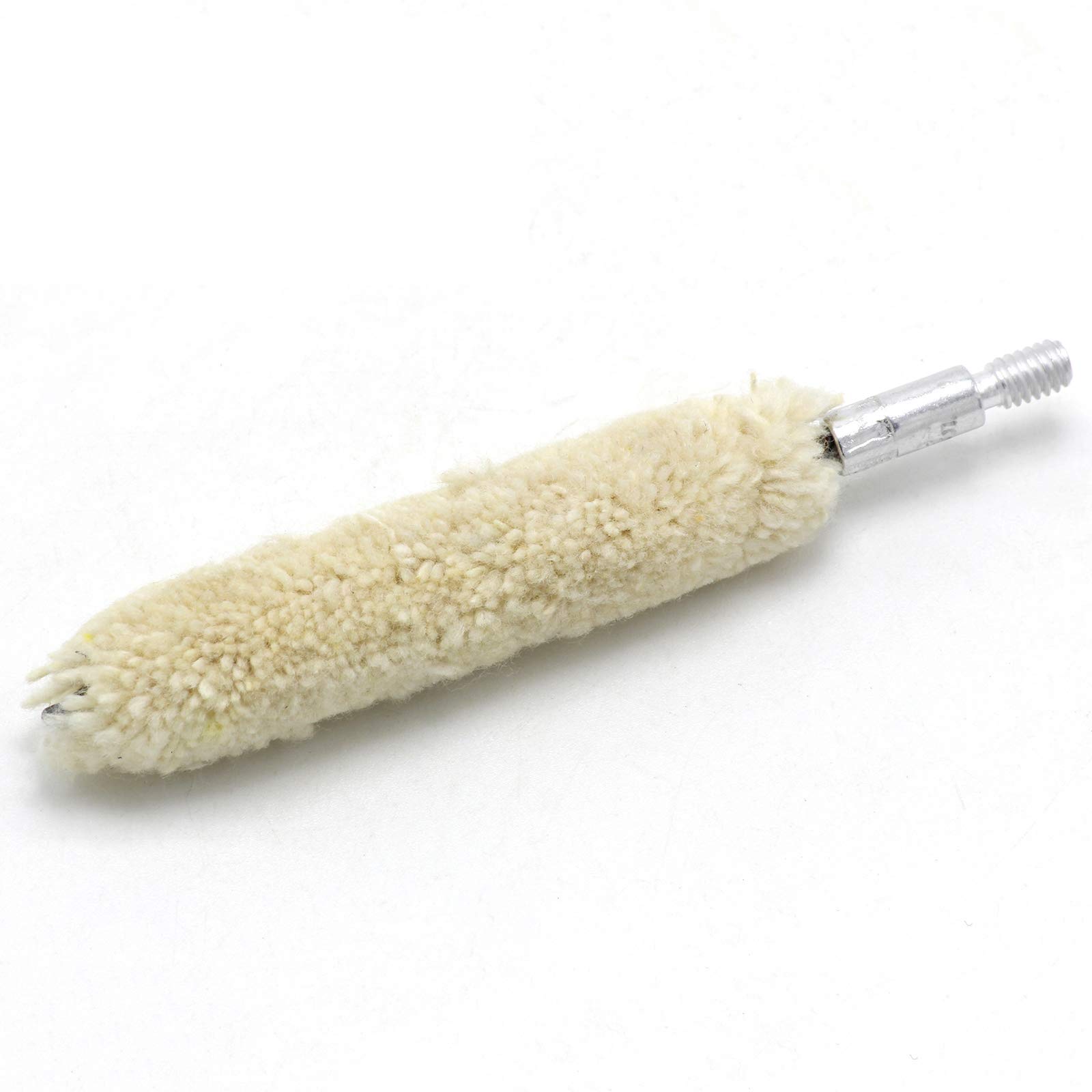 5-Piece .45 Caliber Rifle & Pistol Cotton Mop Gun Cleaning Brush Kit with 8-32 Thread - Perfect for Hunting, Shooting Range Maintenance, and Firearm Care Accessories
