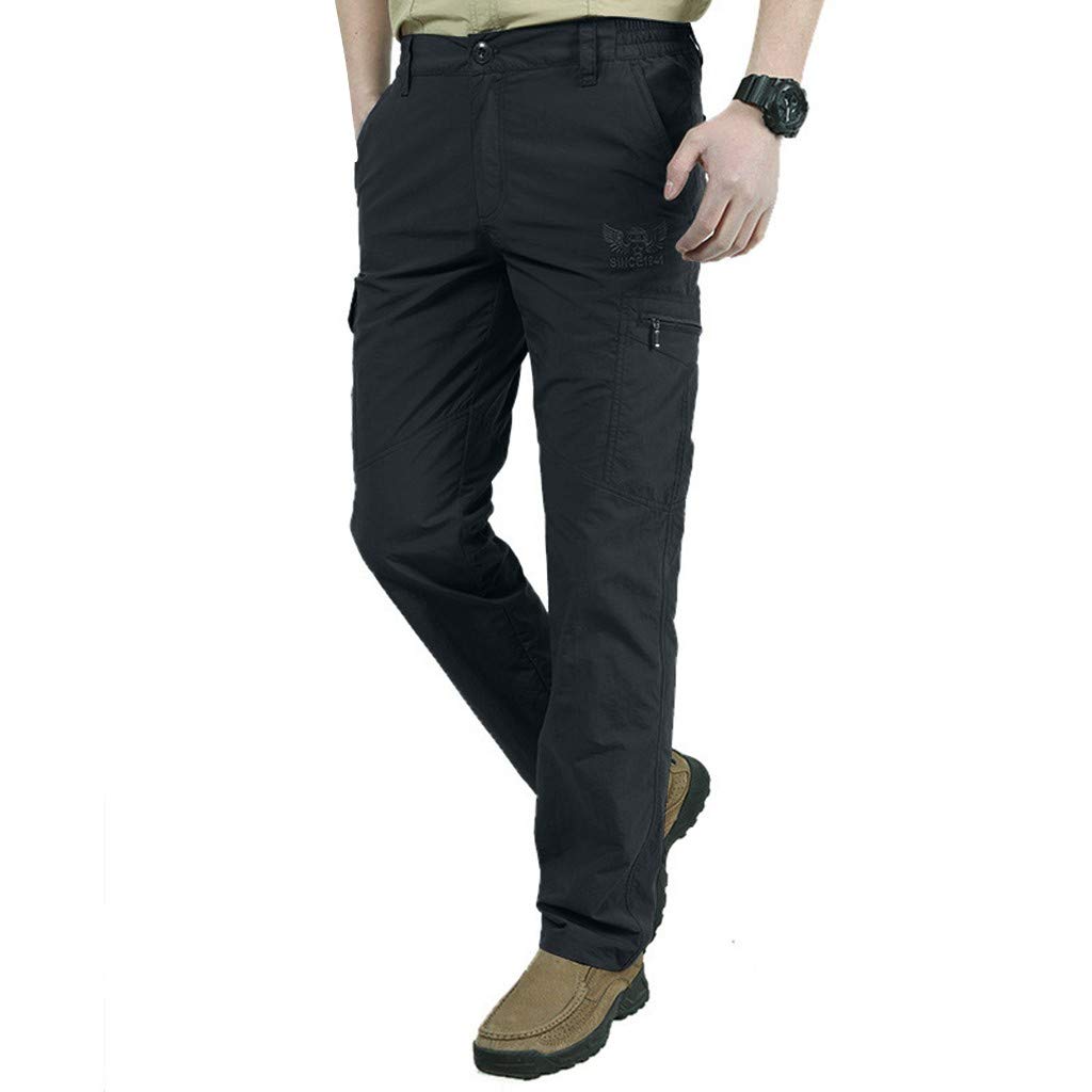 Men's Ripstop Work Pants - Water Resistant Tactical Cargo Pants for Outdoor, Hiking & Utility Work | Durable Operator Pants for Camping, Construction & Military Use