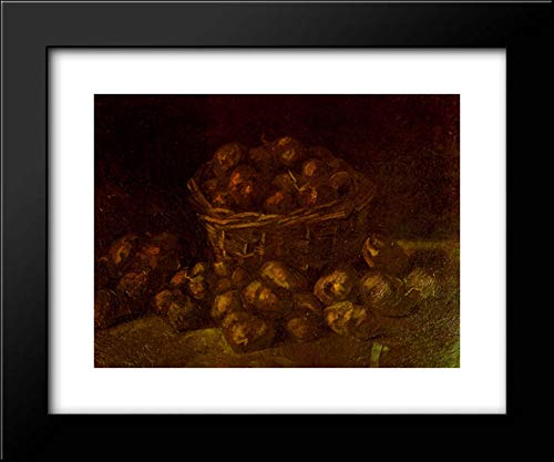 Vincent van Gogh Basket of Potatoes 18x15 Framed Wall Art Print - Perfect for Living Room, Bedroom & Office Decor
