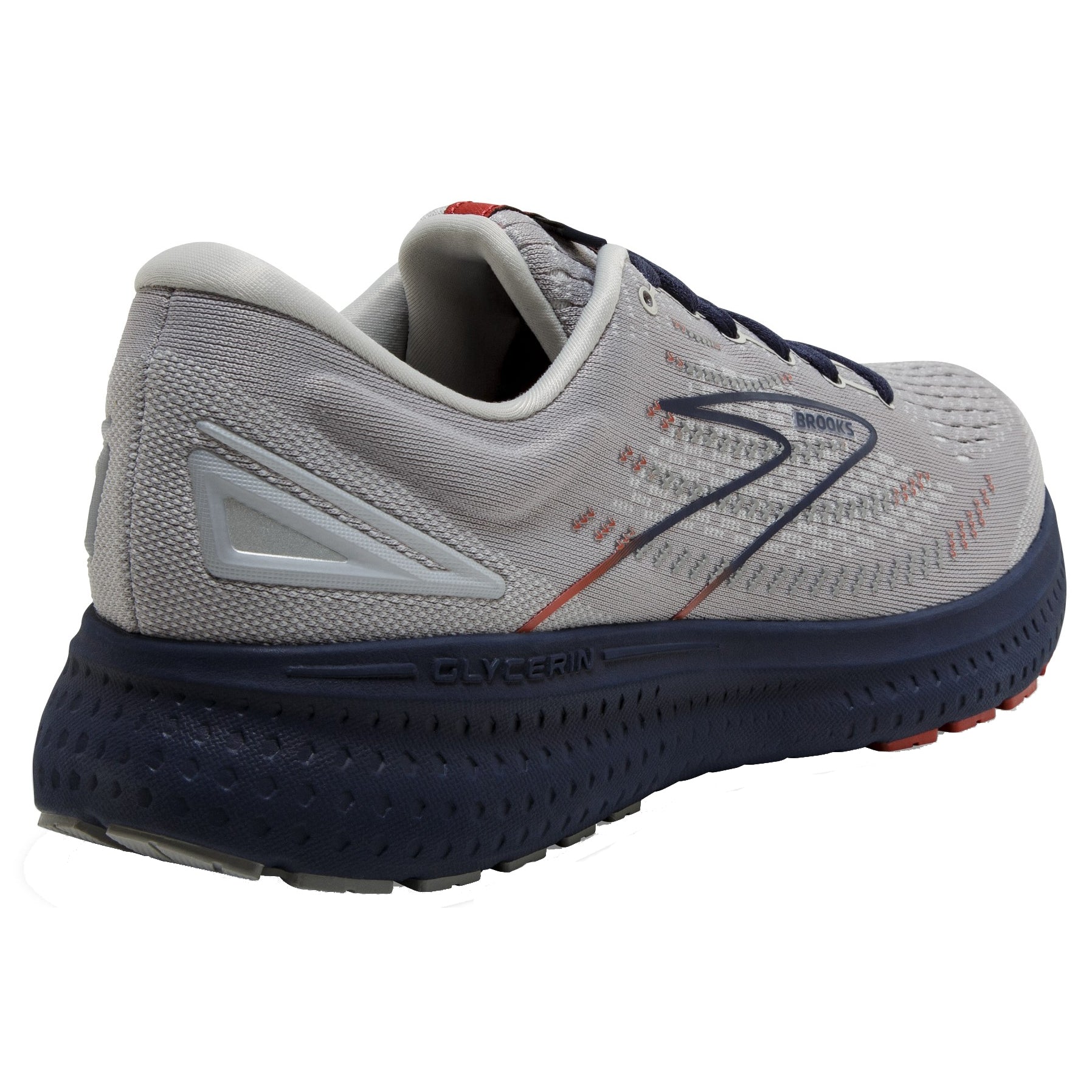 Brooks Glycerin 19 Men's Running Shoes - Cushioned Road Running Sneakers for Long Distance & Marathon Training - Perfect for Jogging, Gym Workouts & Daily Wear