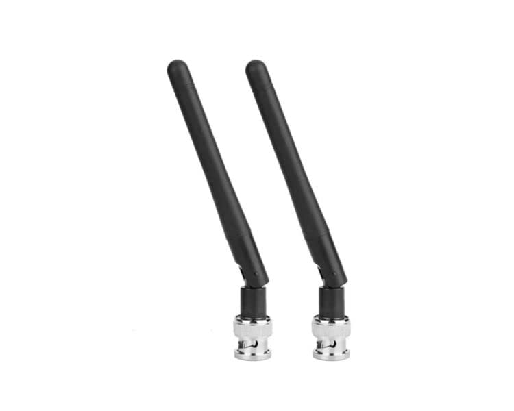 2-Pack UHF BNC Male Replacement Antenna for Sennheiser EW100 EW300 EW500 G3 SKM100 Wireless Microphone Receiver - Perfect for Live Performances, Studio Recording & Professional Audio Equipment