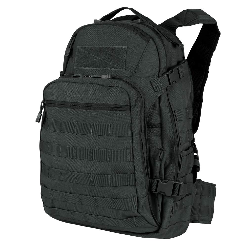 Condor Venture Pack Black - Durable Tactical Backpack for Outdoor Adventures, Hiking, Travel & Everyday Use