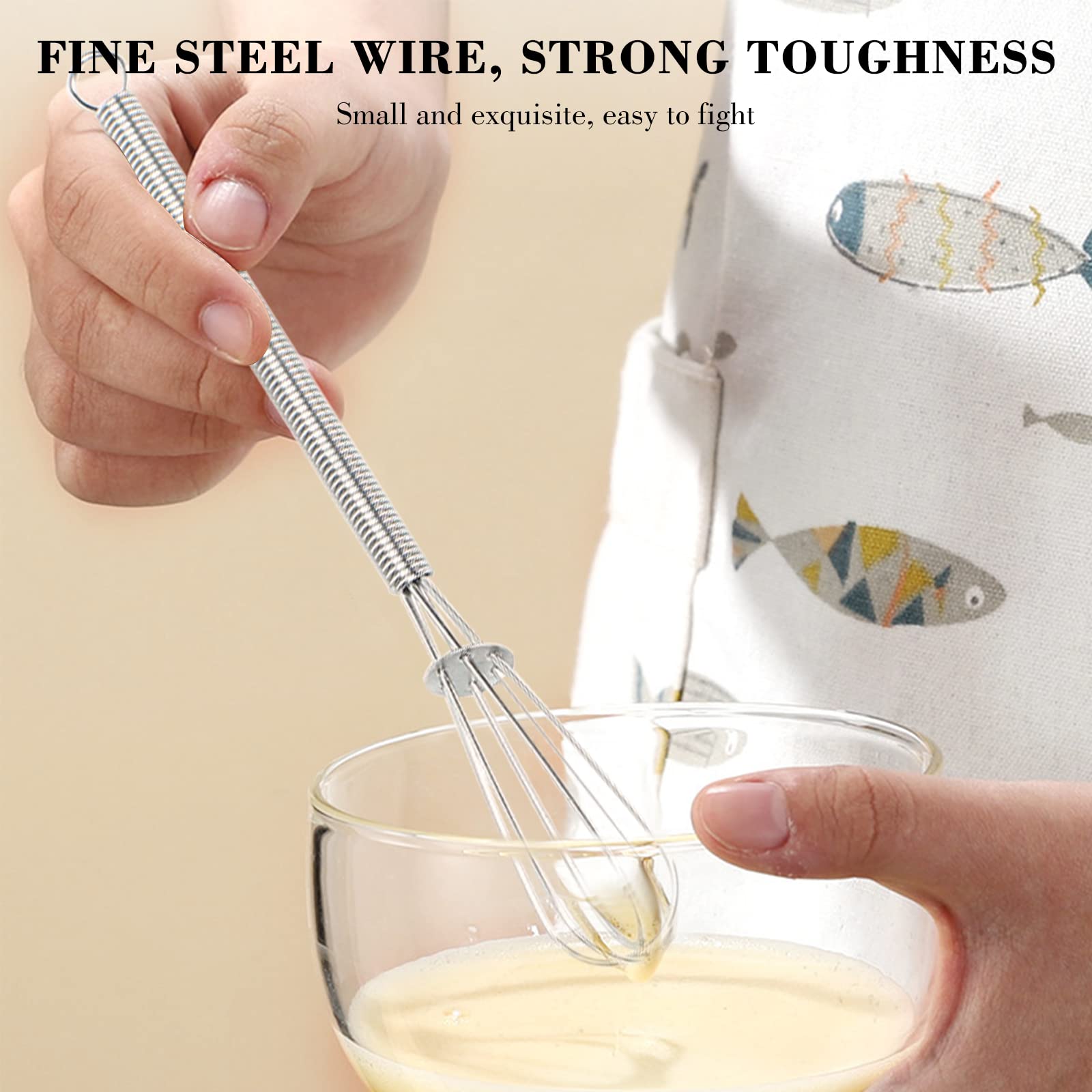 NileHome Stainless Steel Whisk Set - 8