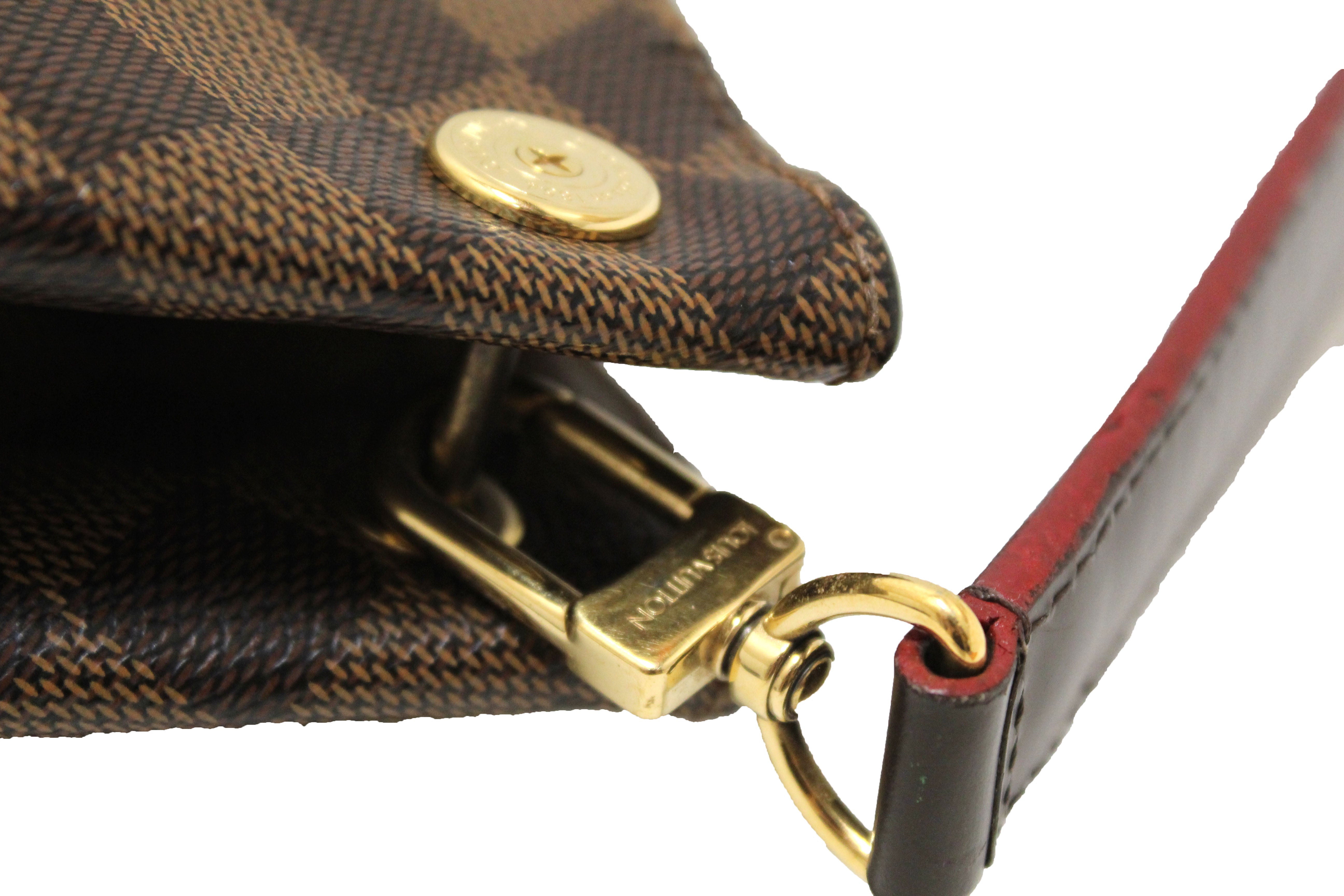 Authentic Louis Vuitton Damier Ebene Caissa Hobo Shoulder Bag - Luxury Designer Handbag for Women, Perfect for Work, Travel & Everyday Use