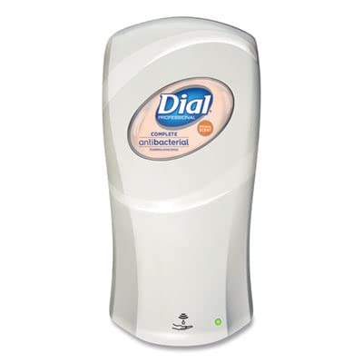 Dial FIT Universal Touch-Free Soap Dispenser - 1L Ivory (Pack of 3) with Batteries Included | Automatic Hands-Free Liquid Soap Dispenser for Kitchen, Bathroom & Office Hygiene