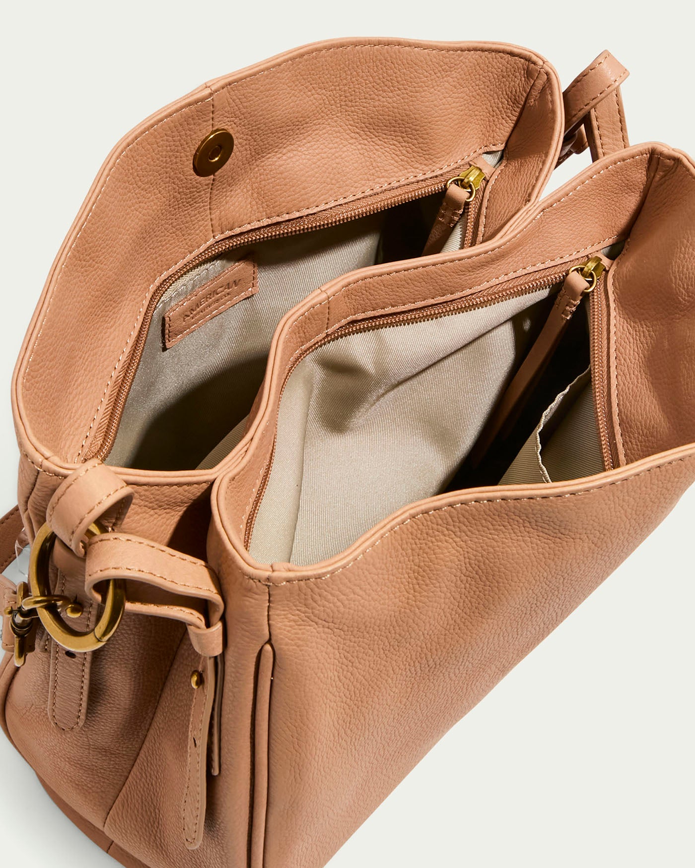 Dean Double Entry Convertible Hobo Shoulder Bag - Stylish Leather Handbag for Women, Crossbody or Shoulder Carry - Perfect for Work, Travel & Everyday Use