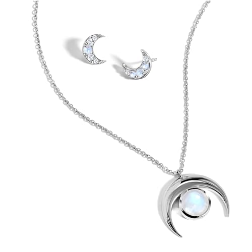 Silver Moonstone Gift Set - She's Magical