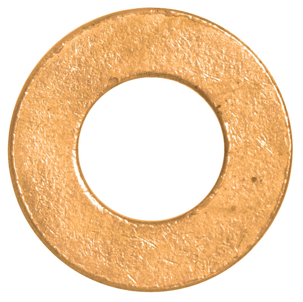 280102 Number-4 Flat Washer, 100-Pack - Stainless Steel Hardware Fasteners for DIY, Plumbing & Automotive Repairs