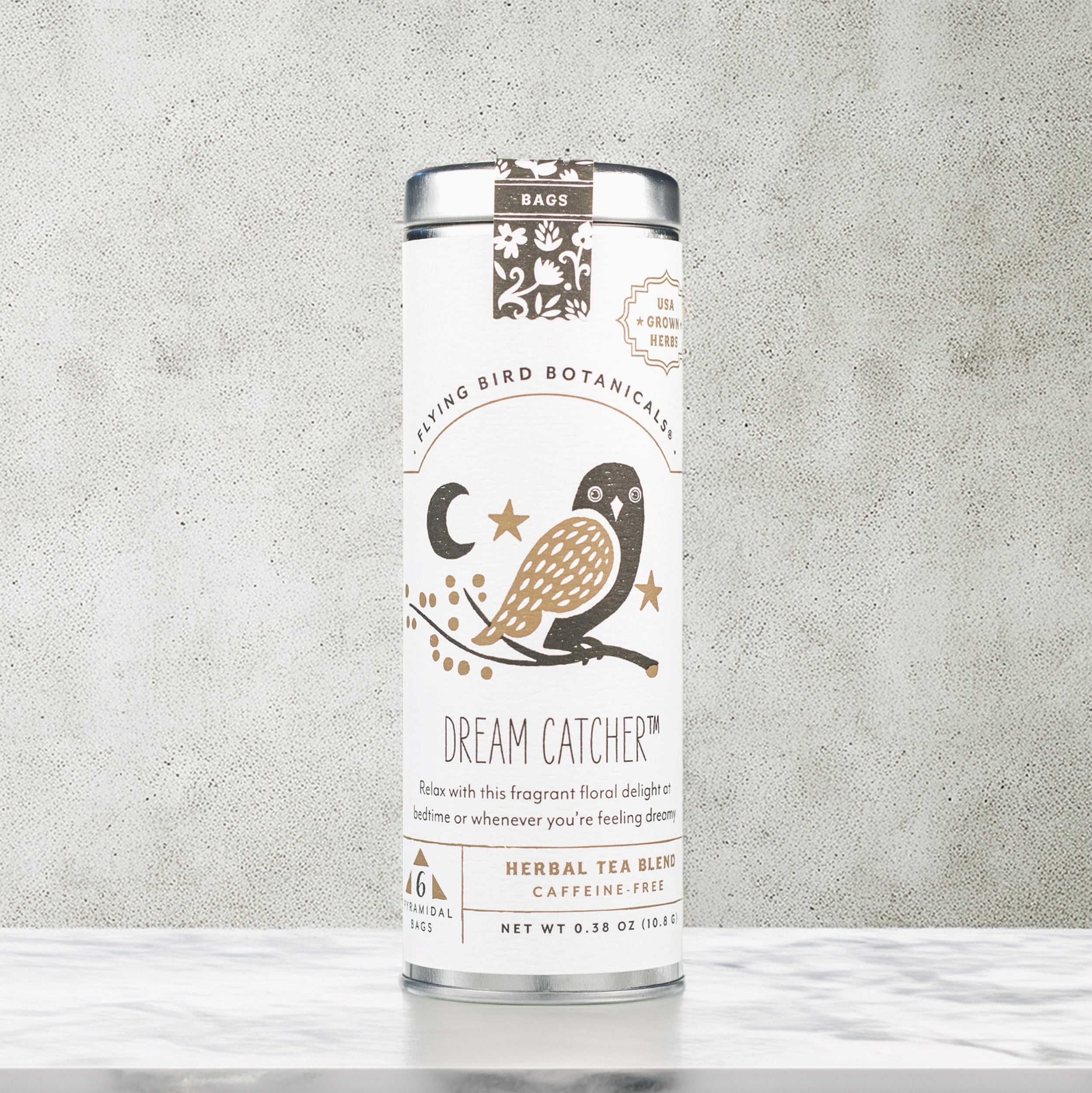 Organic Dream Catcher Herbal Tea Blend - Relaxing Chamomile & Lavender for Stress Relief & Better Sleep - Perfect for Bedtime, Meditation & Yoga