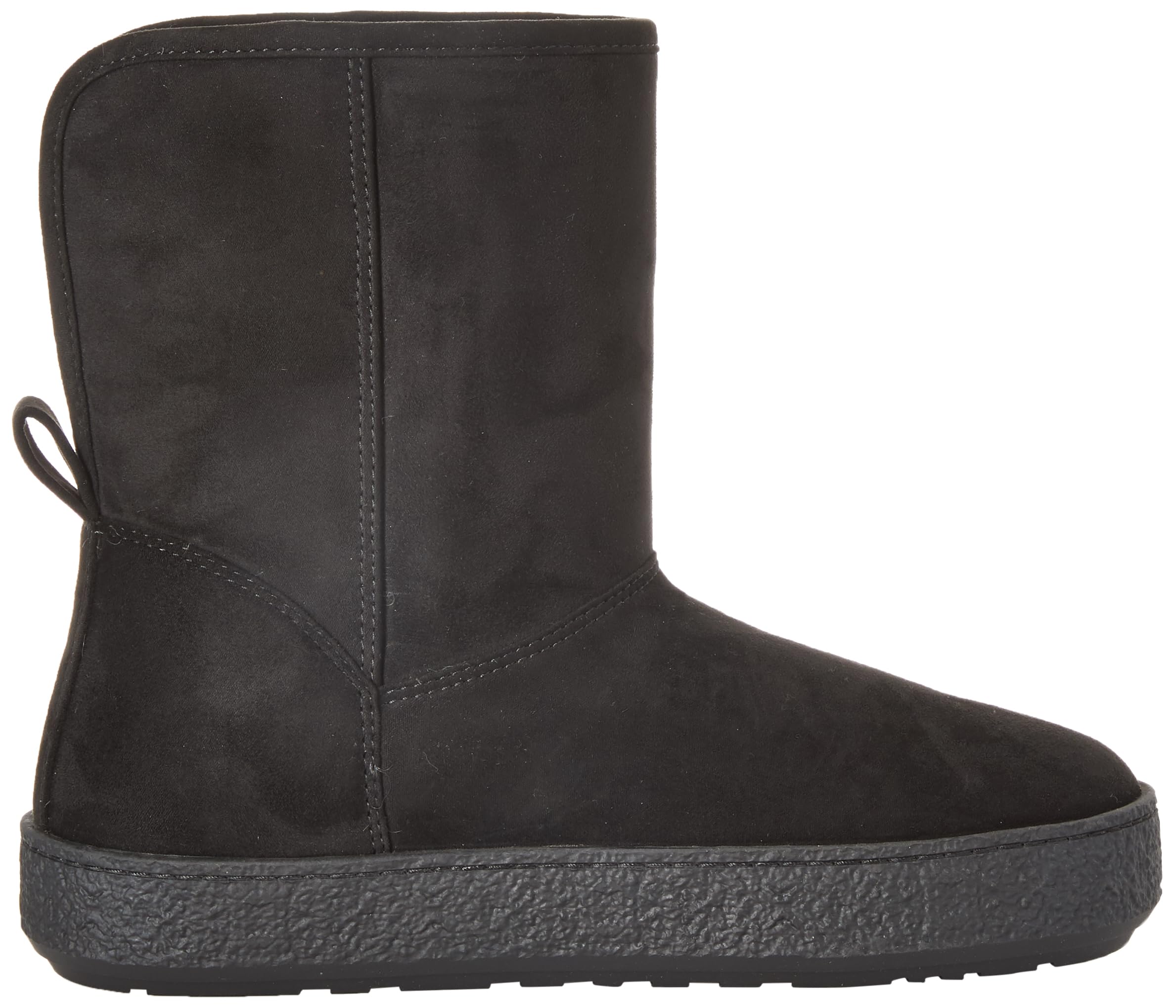 Amazon Essentials Women's Shearling Boots - Warm Winter Ankle Boots with Soft Faux Fur Lining, Comfortable Slip-On Design for Casual Outfits & Cold Weather Fashion