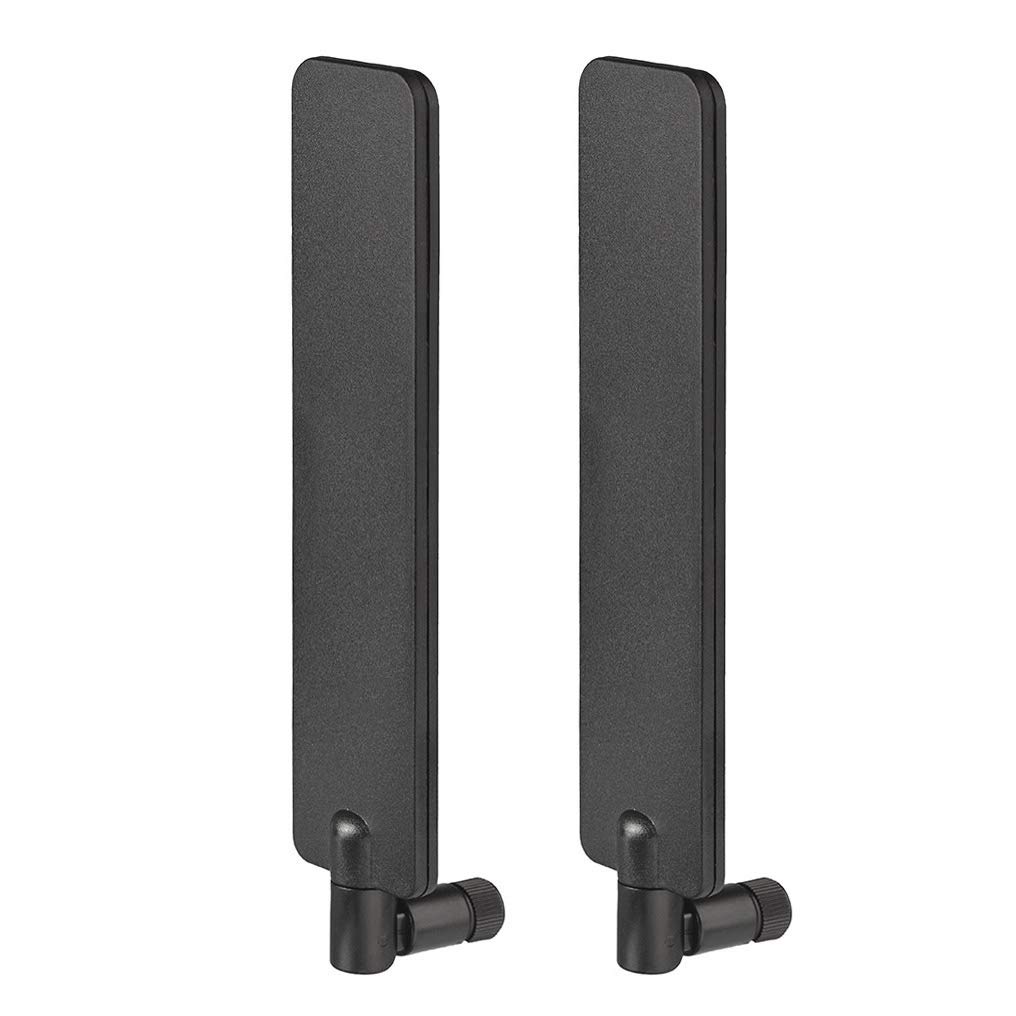 Bingfu 4G LTE Antenna 9dBi SMA Male Cellular Antenna (2-Pack) - High Gain Outdoor Antenna for 4G LTE Wireless Routers, Hotspots, IoT Devices, Trail Cameras & Security Systems - Perfect for Home, Office & Industrial Use