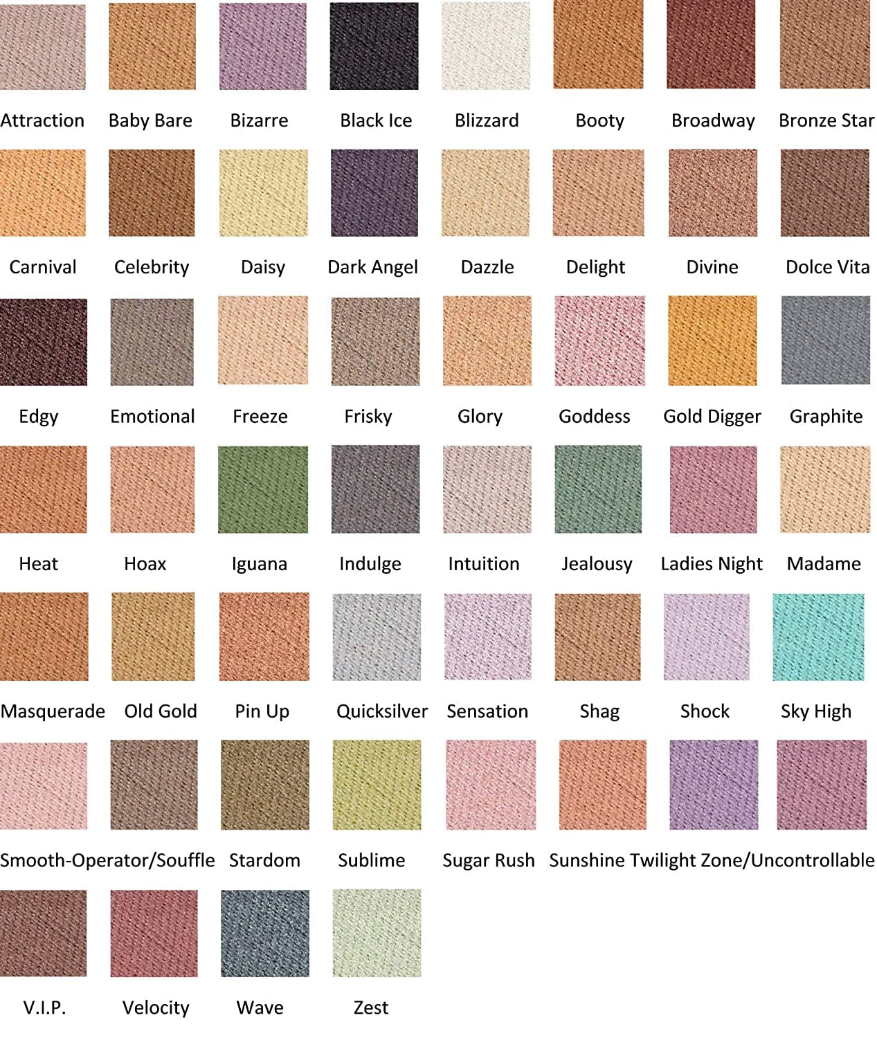 Jolie Frost Eye Shadow - Medium Size 3g in Heat Shade | Long-Lasting Pigmented Makeup for Day & Night Looks | Perfect for Parties, Weddings & Special Occasions