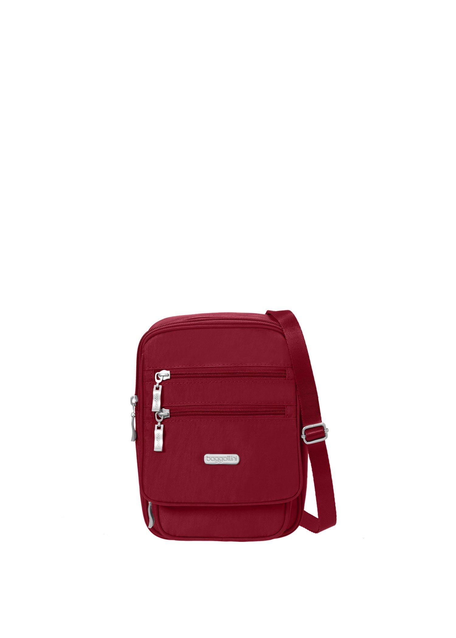Baggallini RFID Journey Crossbody Bag - Anti-Theft Travel Purse with Credit Card Protection for Women | Perfect for Commuting, Shopping & Vacations