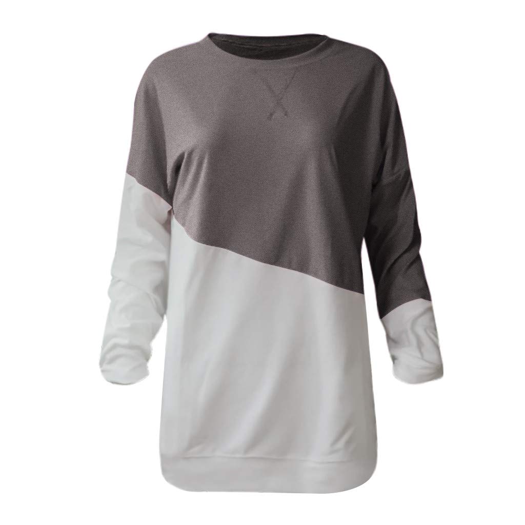 Women's Long Sleeve T-Shirt - Solid Purple Basic Tee | Comfortable Cotton Sweatshirt for Casual Wear & Layering | Perfect for Work, Gym & Everyday Outfits