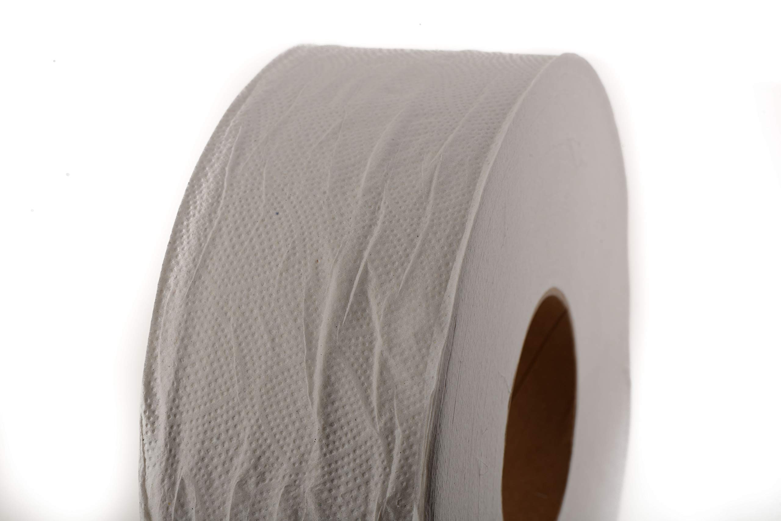 EcoQuality [24 Pack] Jumbo Roll Bathroom Tissue 2-Ply 9 Inch Diameter White 1000 Feet Per Roll - Soft Bulk Toilet Paper for Home, Office & Commercial Use | Toilet Paper Roll Dispenser Compatible (24 Rolls)
