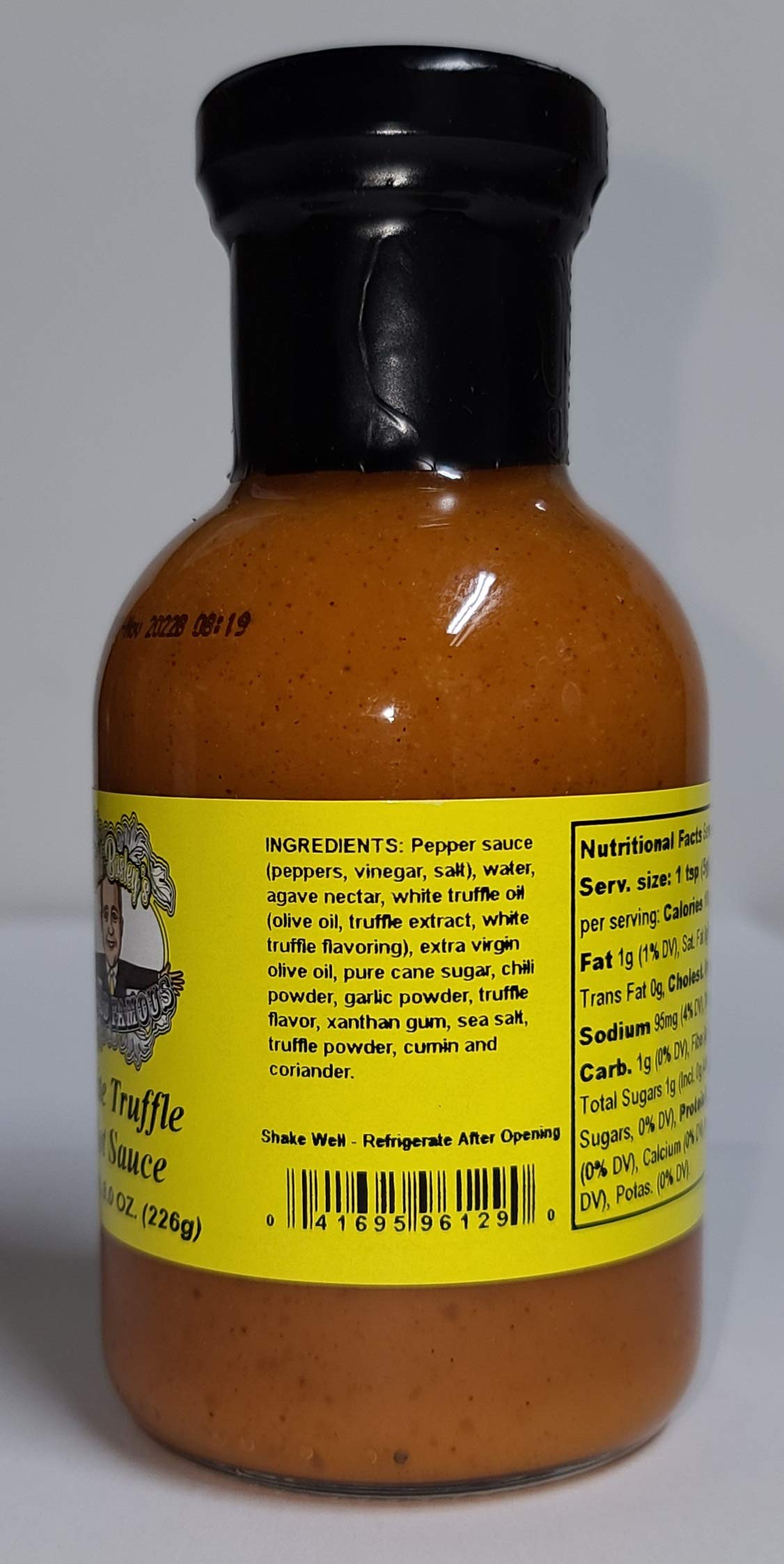 Todd Bosley's World Famous White Truffle Hot Sauce - 4 Pack | Gourmet Spicy Condiment for Pizza, Pasta & Burgers | Premium Artisan Hot Sauce Gift Set