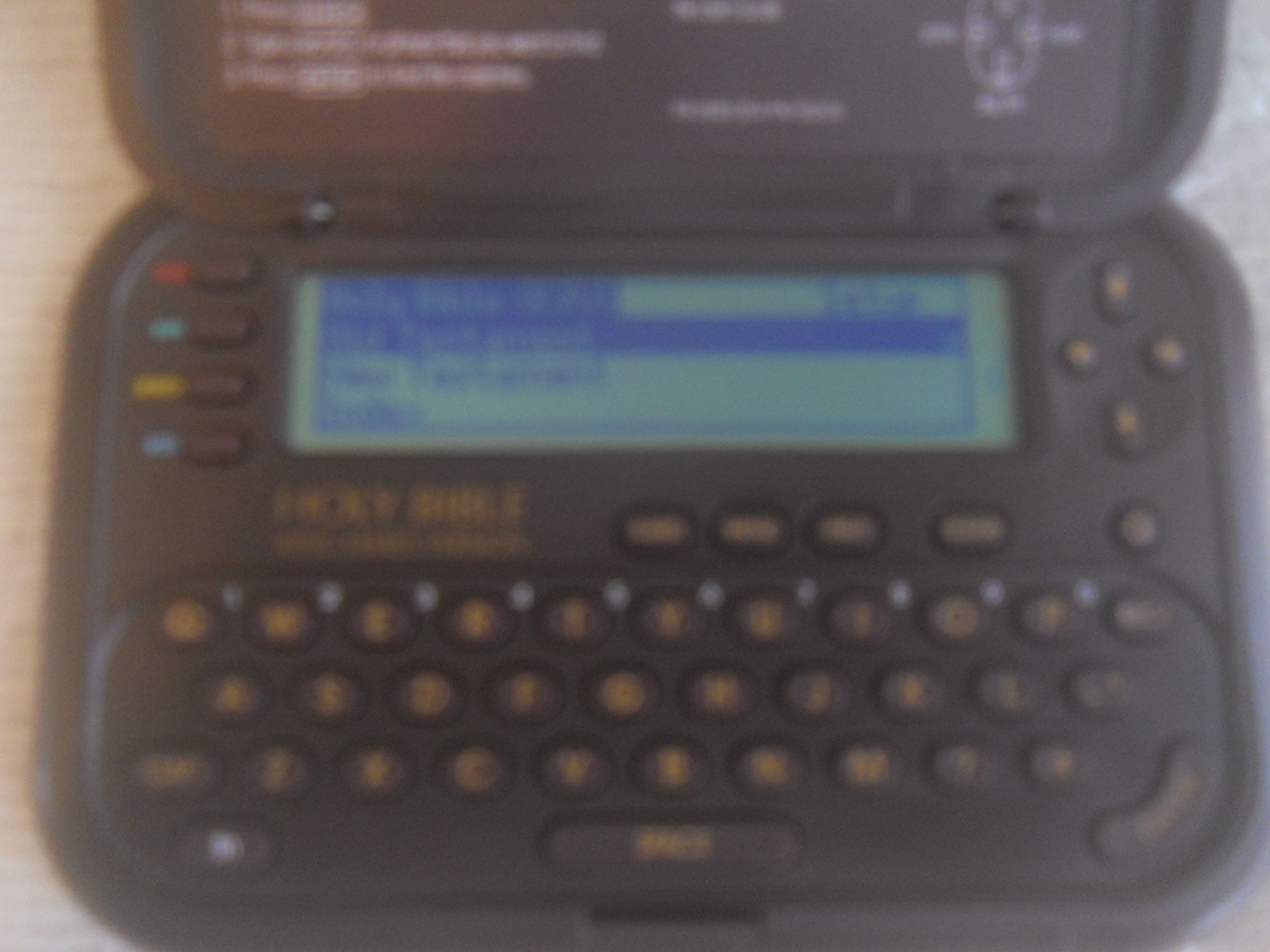 Franklin KJB-1440 Electronic King James Bible with Audio - Portable Digital Holy Scripture for Daily Devotion, Bible Study, and Church Services