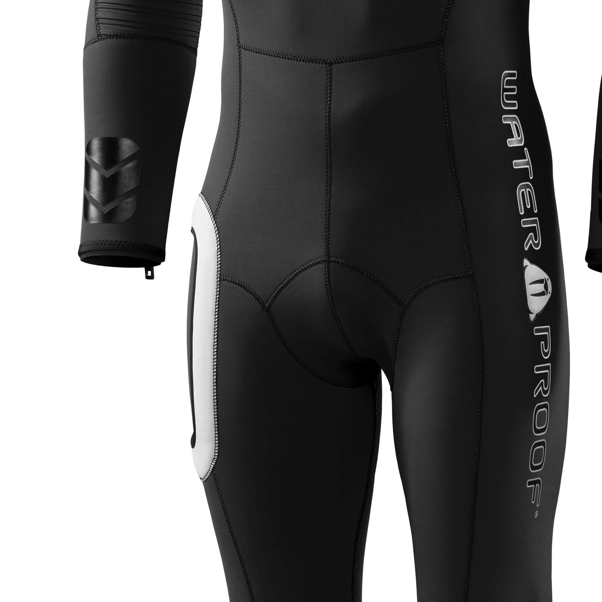 Waterproof W5 3.5mm Men's Neoprene Wetsuit for Surfing, Diving & Water Sports - Thermal Protection & Comfort