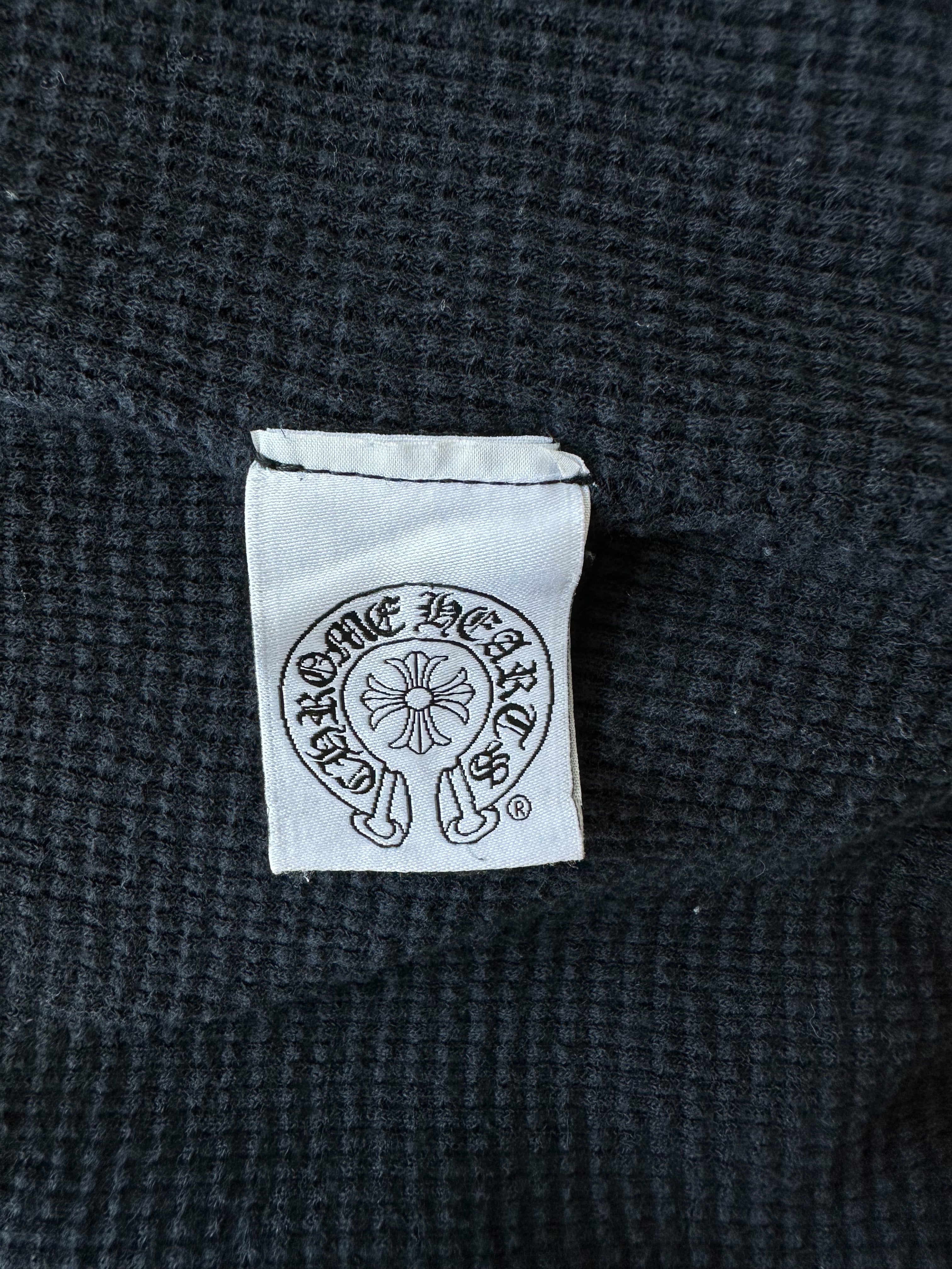 Chrome Hearts Black & Blue Horseshoe Logo Hoodie for Men & Women - Stylish Streetwear Pullover for Casual Outfits & Urban Fashion