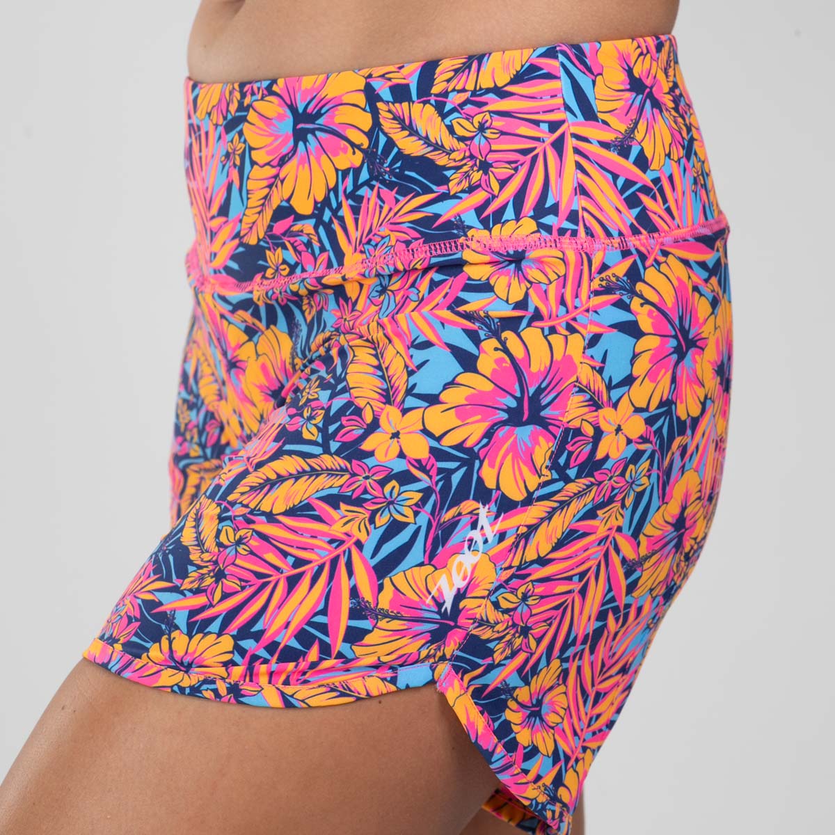 Women's Running Shorts - Limited Edition Club Aloha 6-Inch Inseam for Workouts & Yoga | Breathable Athletic Shorts for Women