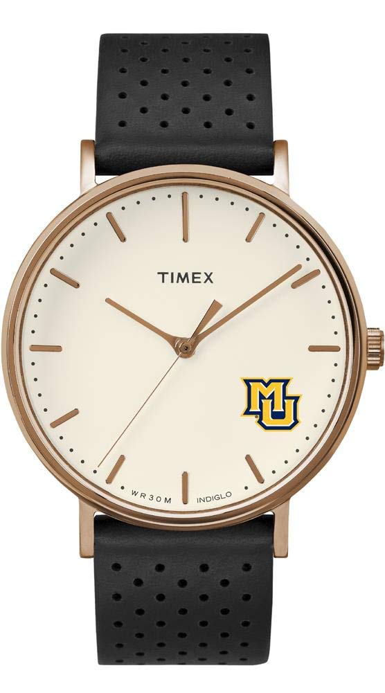Timex Ladies Marquette University Rose Gold Watch - Elegant Women's Dress Watch for Graduation, Work & Special Occasions