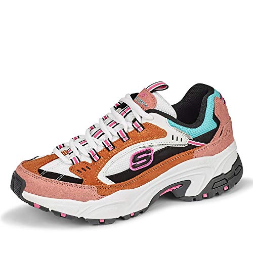 Orange (Orange & Coral Suede/White Mesh/Black & Blue Trim Orw)