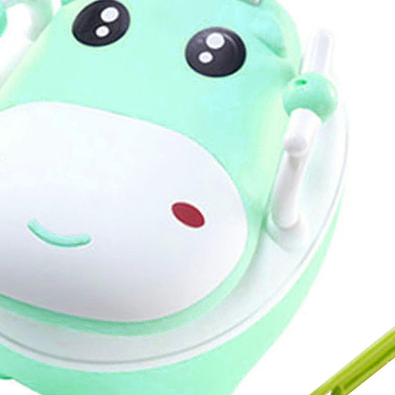 **Green Non-Slip Detachable Toddler Potty Training Toilet with Brush – Gender Neutral Baby Potty for Boys & Girls – Ideal for Home, Travel & Daycare Use**
