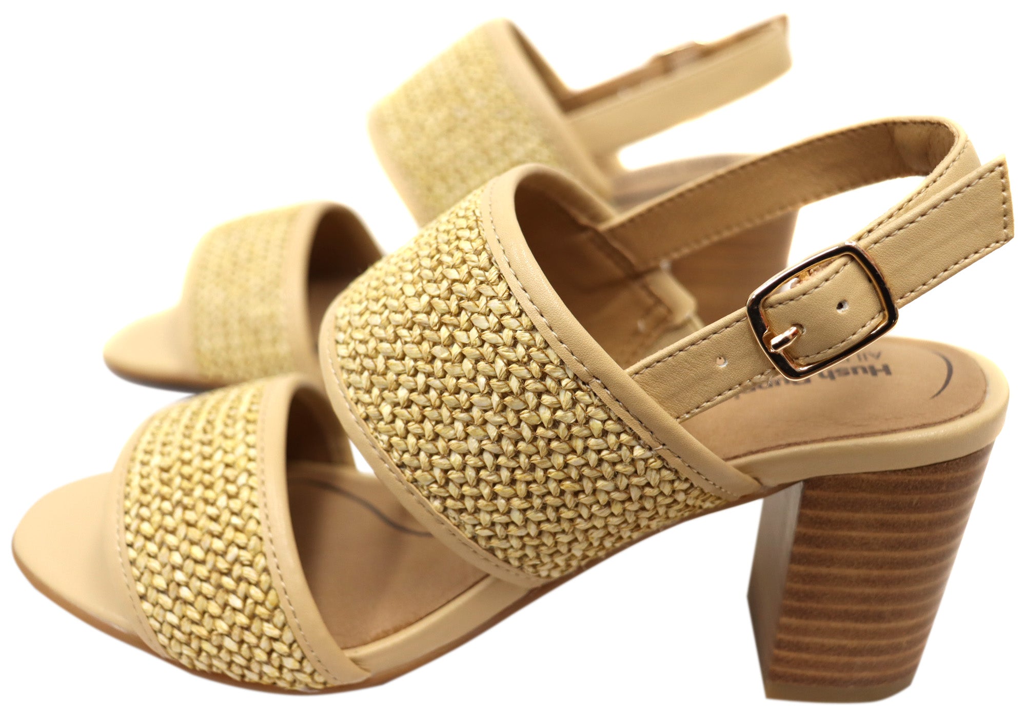 Hush Puppies Lovren Women's Comfortable Heeled Sandals - Stylish & Supportive for Work, Travel & Casual Outings