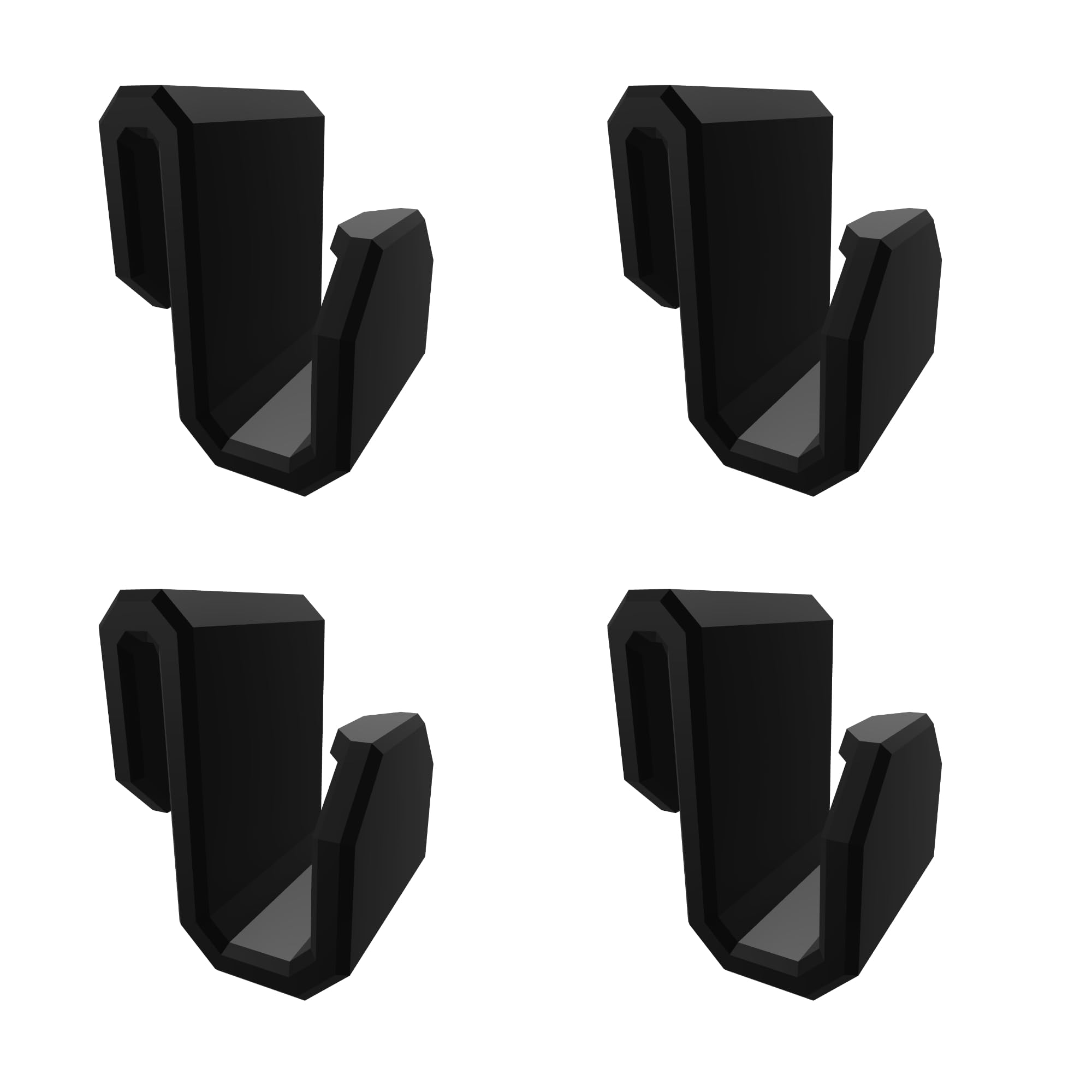 Tesla Cybertruck 2024 Grocery Bag Hanger Hooks - 4 Pack MOLLE Panel & Vault Cargo Divider Compatible Organizer for Shopping Bags, Purses, Handbags & Accessories - Perfect for Road Trips, Camping & Daily Commute