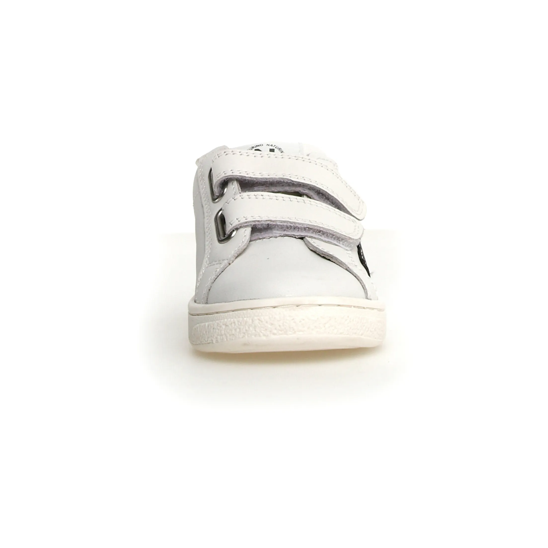 Naturino Boys Girls Pinn VL Casual Sneakers - White, Black, Oltremare Colors | Comfortable Kids Shoes for School, Play & Everyday Wear