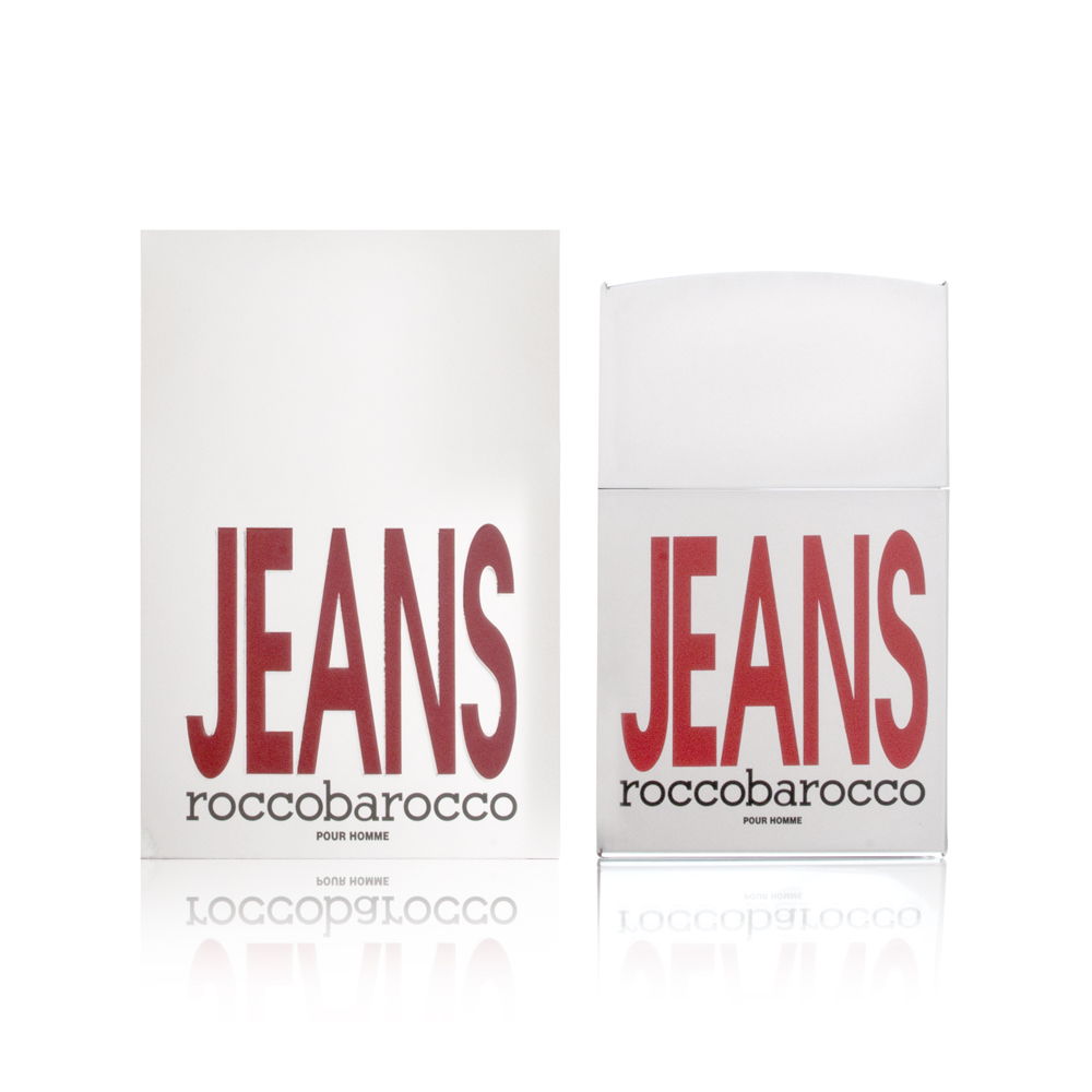 Premium Jeans Eau de Toilette for Men - 2.5oz Fresh & Woody Fragrance - Perfect for Daily Wear, Date Nights & Office Use