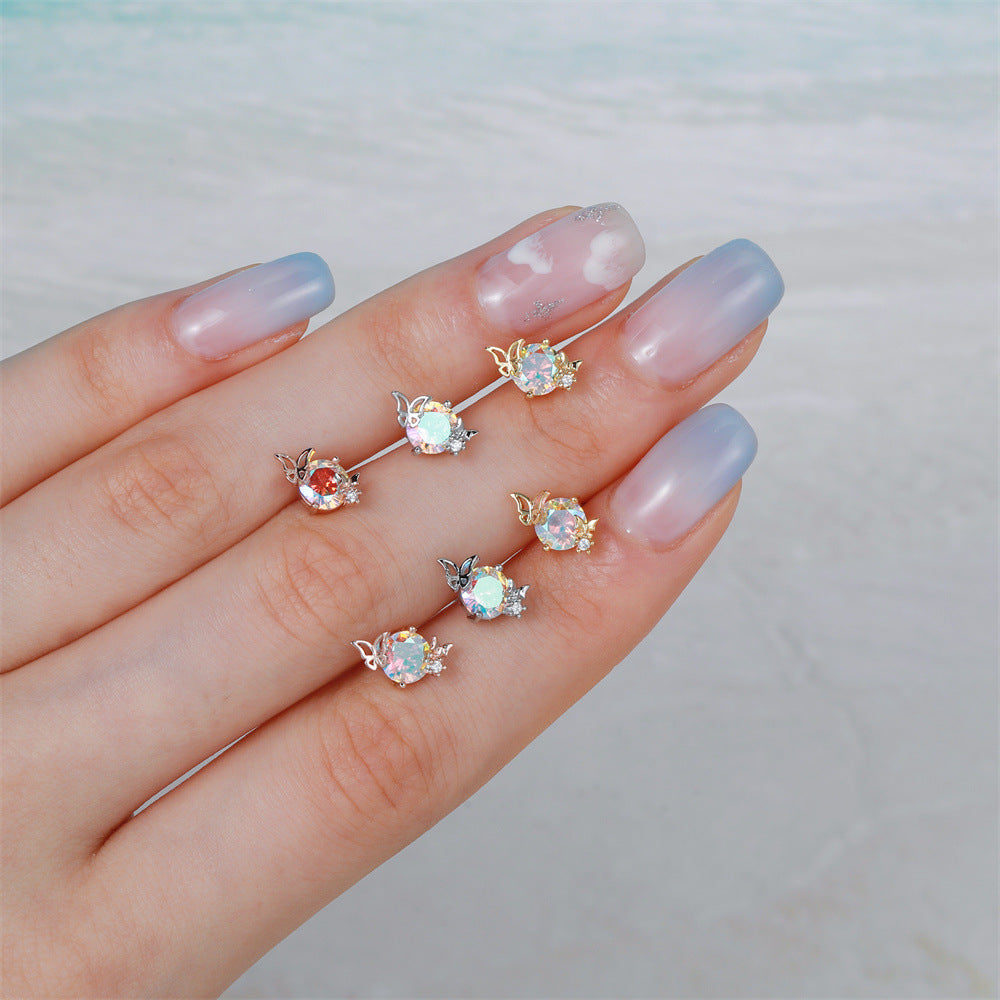 20G Unicorn Cartilage Conch Barbell Back Helix Studs - Body Jewelry for Ear Piercing | Perfect for Cartilage, Helix, and Conch Piercings | Trendy and Unique Gift Idea