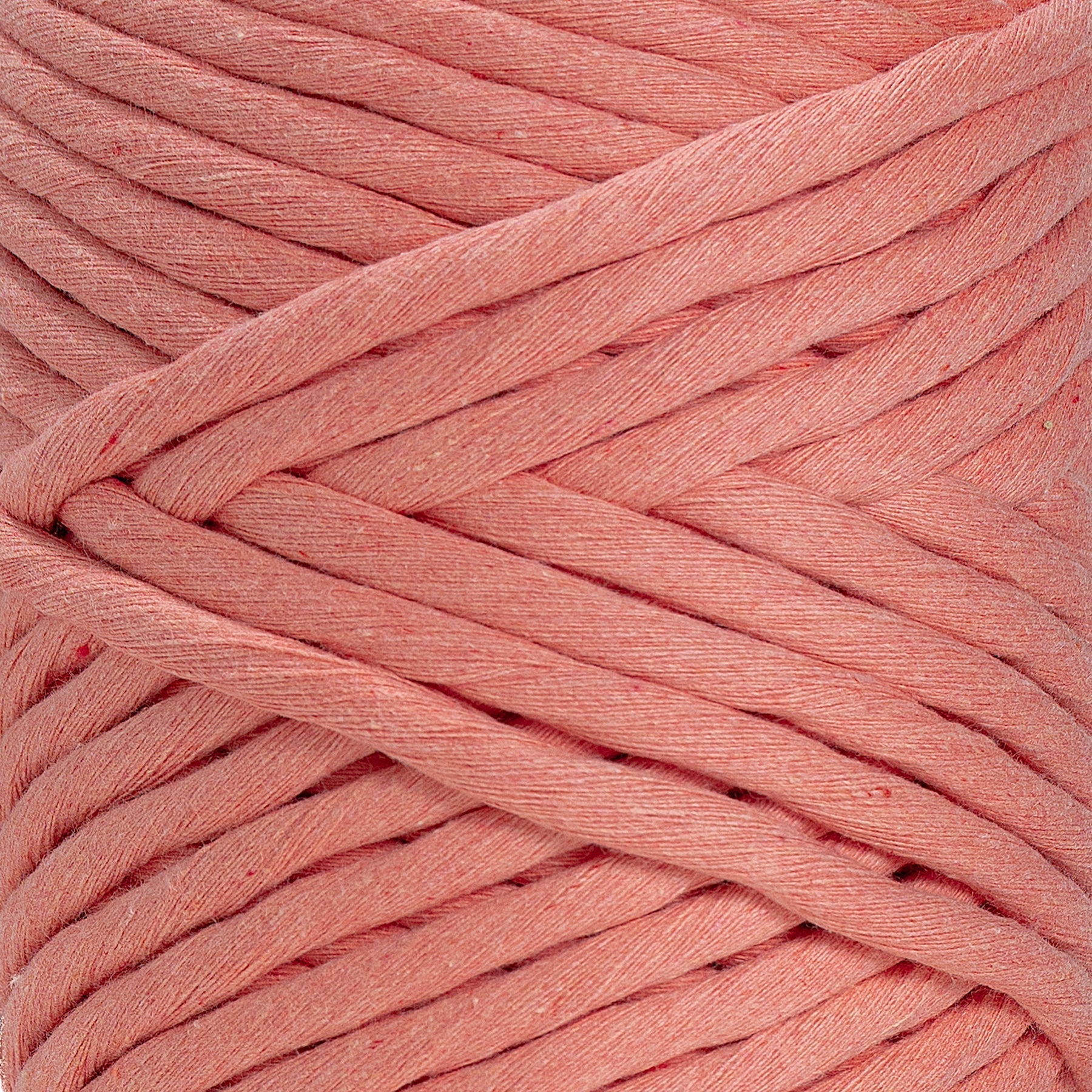 JUMBO SOFT COTTON CORD - 8MM Zero Waste Eco-Friendly Craft Rope - Single Strand Sample for Macrame, DIY Projects & Sustainable Home Decor