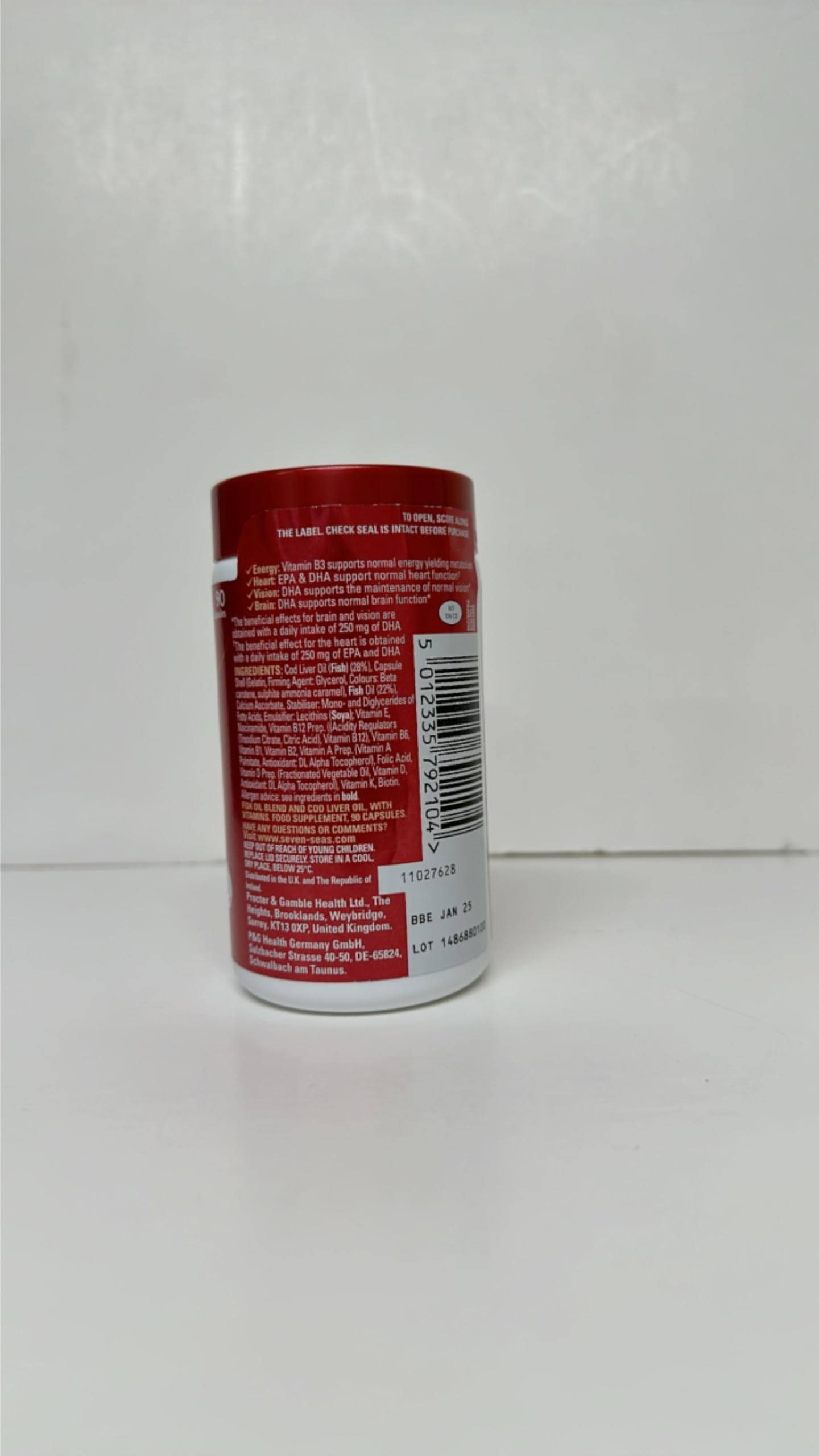 Seven Seas Pure CLO & Multivitamin 90s - 4 Pack for Kids & Adults