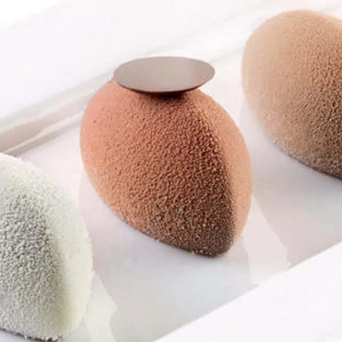 Quenelle 24-Cavity Silicone Mold for Baking, Chocolate, Candy, Soap & Resin - Perfect for DIY Crafts, Desserts & Homemade Treats