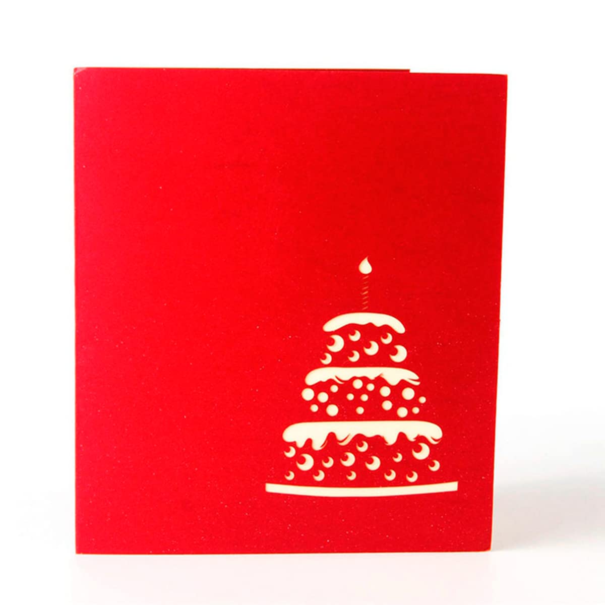 3D Birthday Cake Pop Up Card - Handmade Greeting Card for Birthdays, Anniversaries & Special Occasions (Pack of 1) | Perfect for Gift Giving, Party Decorations & Surprise Celebrations