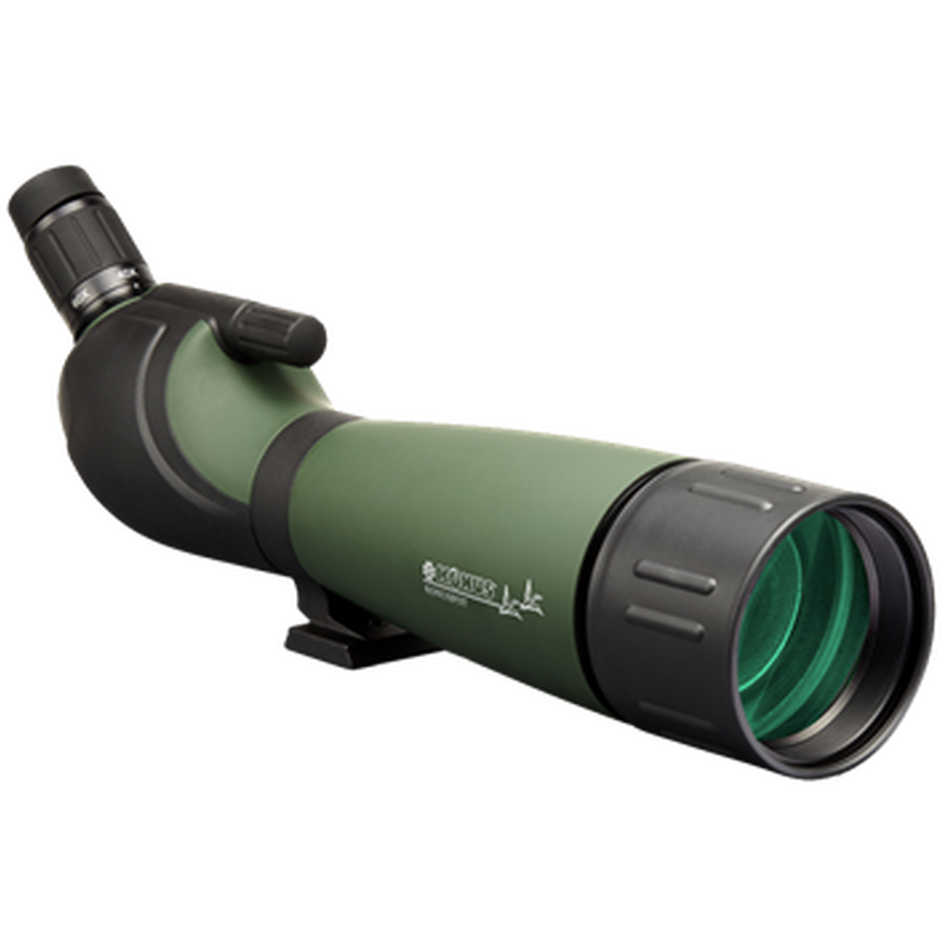 Konus Konuspot 80 Green Spotting Scope with Smartphone Adapter - High Power Zoom for Bird Watching, Hunting & Outdoor Adventures