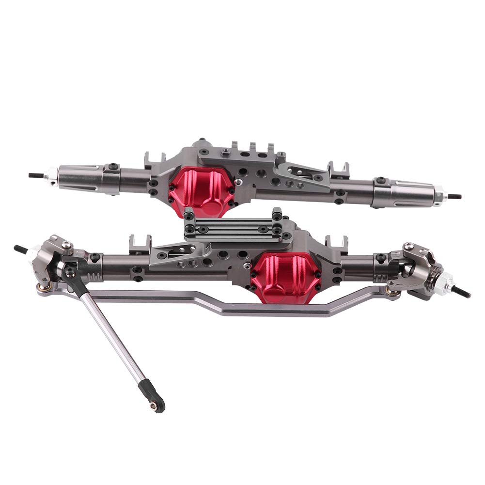 Heavy Duty Aluminum Front & Rear Axle Drive Shaft for Axial Wraith 1/10 Scale RC Crawler Car - Durable Upgrade Part for Off-Road RC Model Car Accessories (Perfect for Rock Crawling & Trail Adventures)